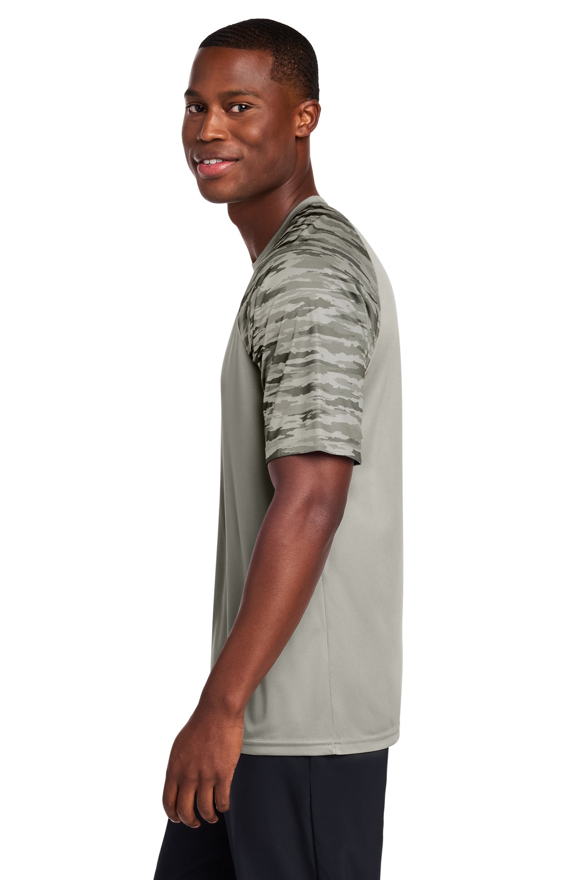 Sport-Tek® Drift Camo Colorblock Tee #ST376