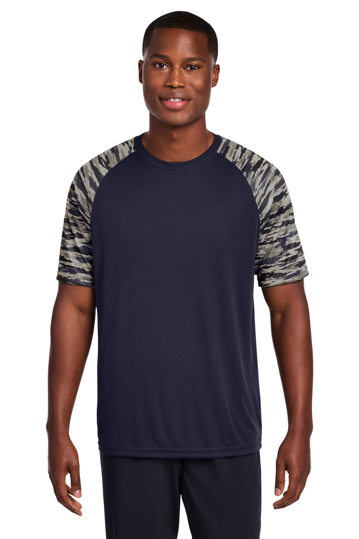 Sport-Tek® Drift Camo Colorblock Tee #ST376