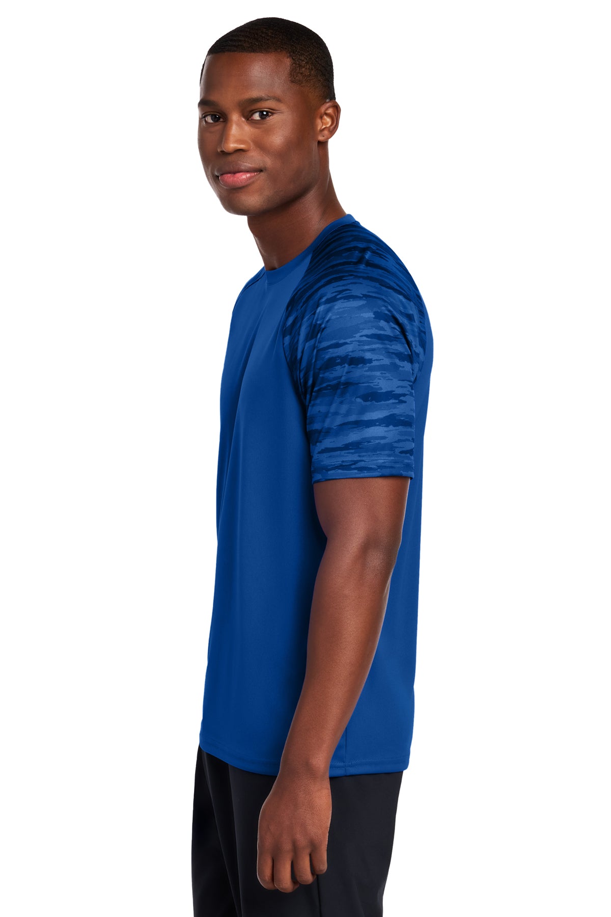 Sport-Tek® Drift Camo Colorblock Tee #ST376