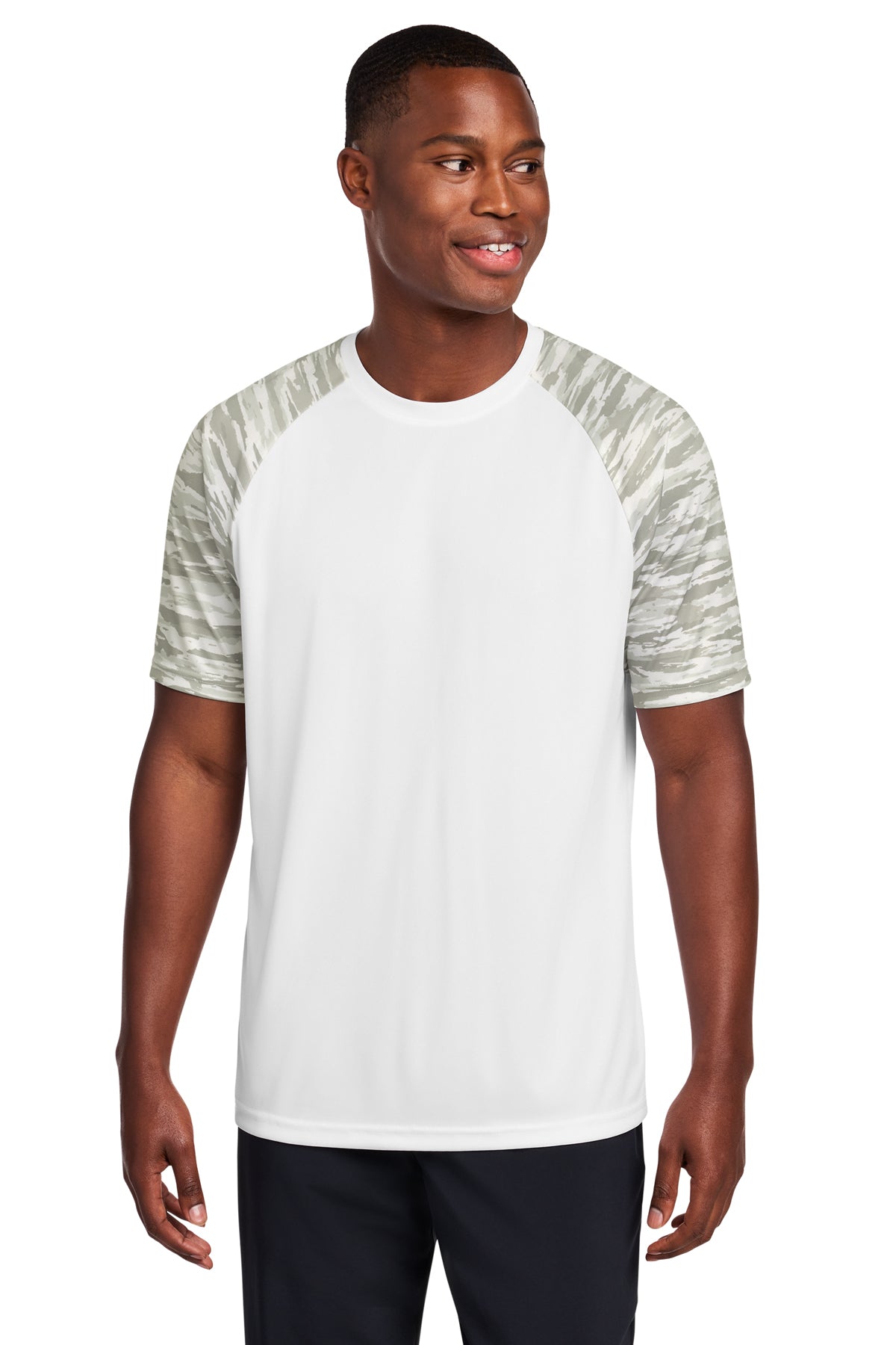 Sport-Tek® Drift Camo Colorblock Tee #ST376