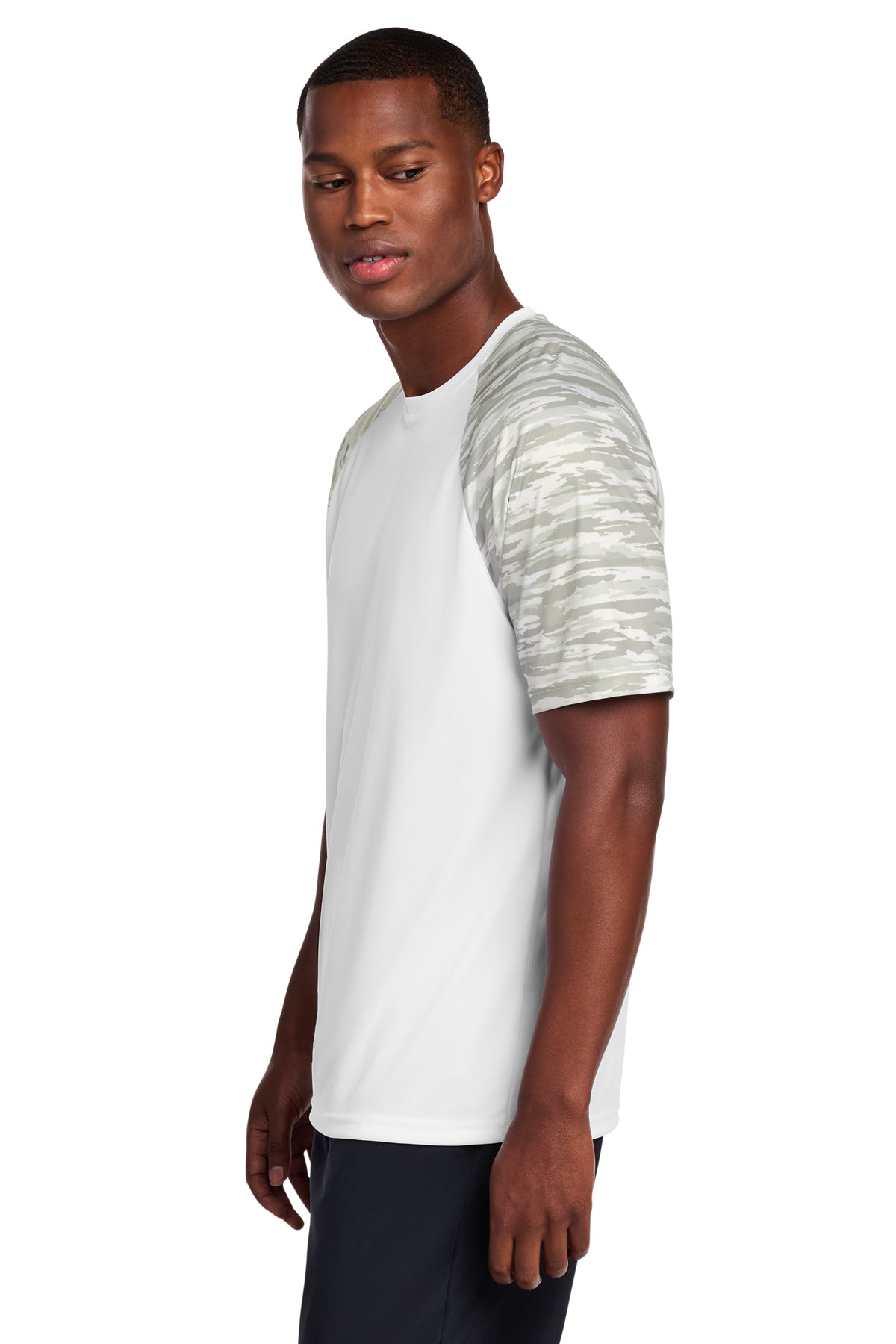 Sport-Tek® Drift Camo Colorblock Tee #ST376