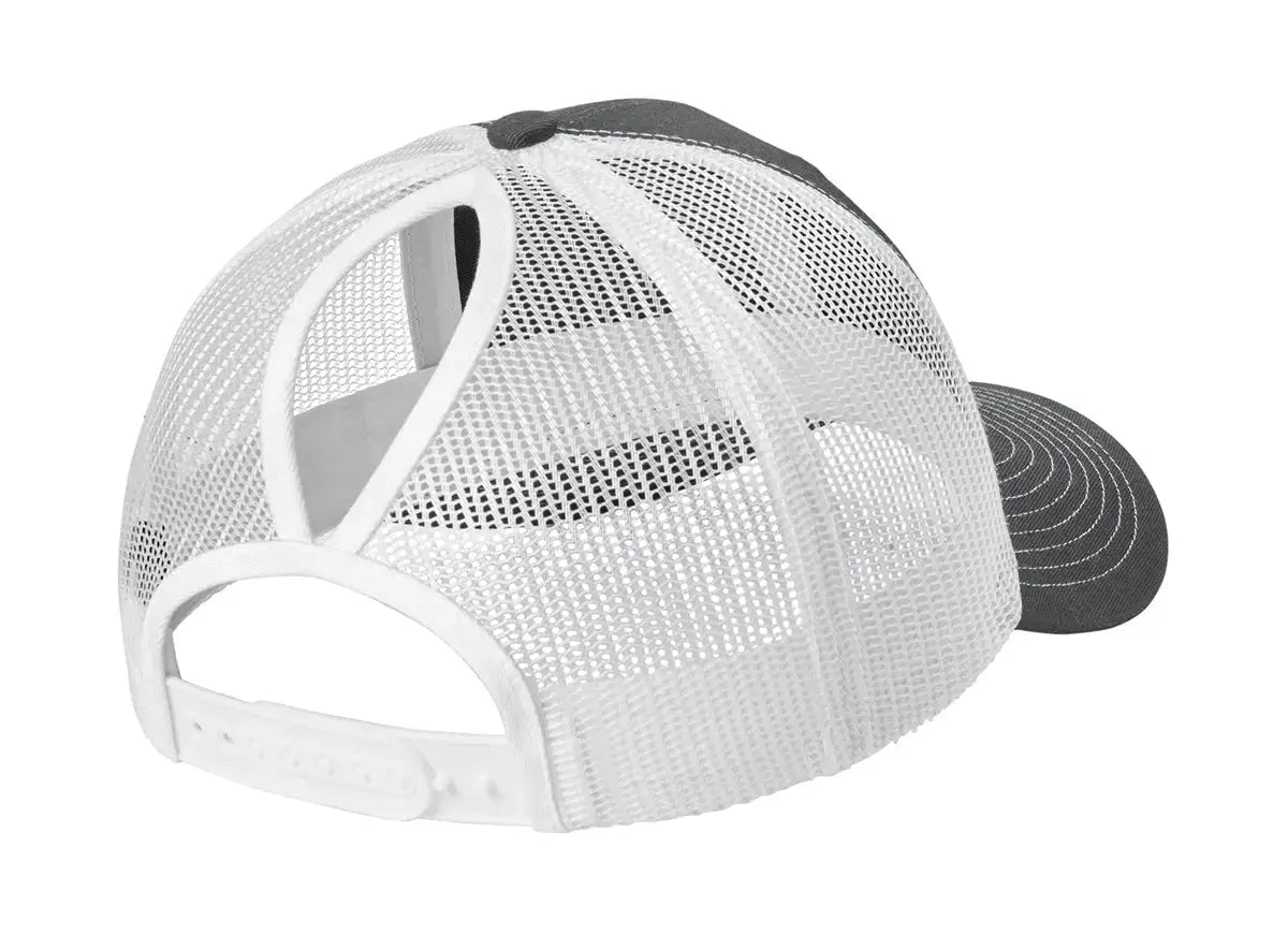 Port Authority® Snapback Ponytail Trucker Cap #LC401 Game Over Merch