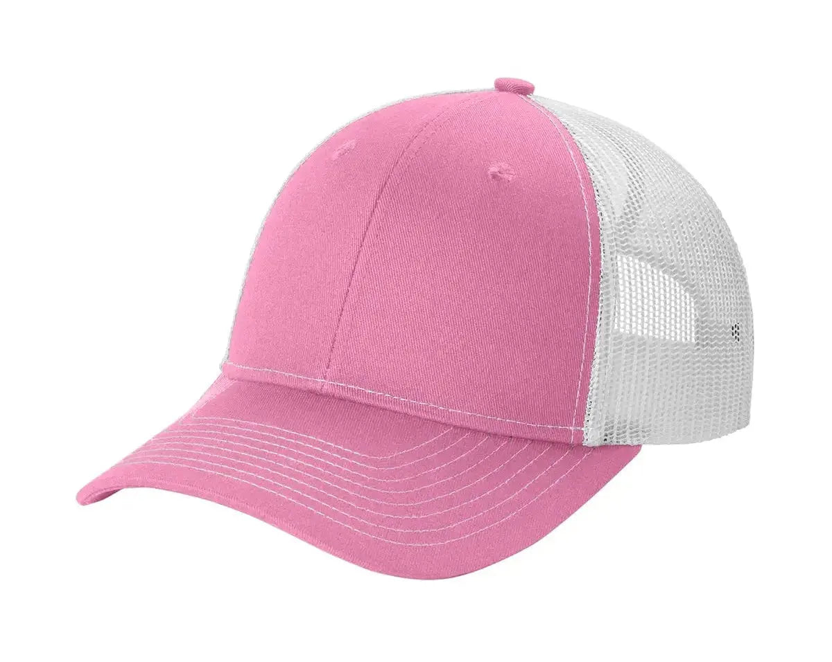 Port Authority® Snapback Ponytail Trucker Cap #LC401 Game Over Merch