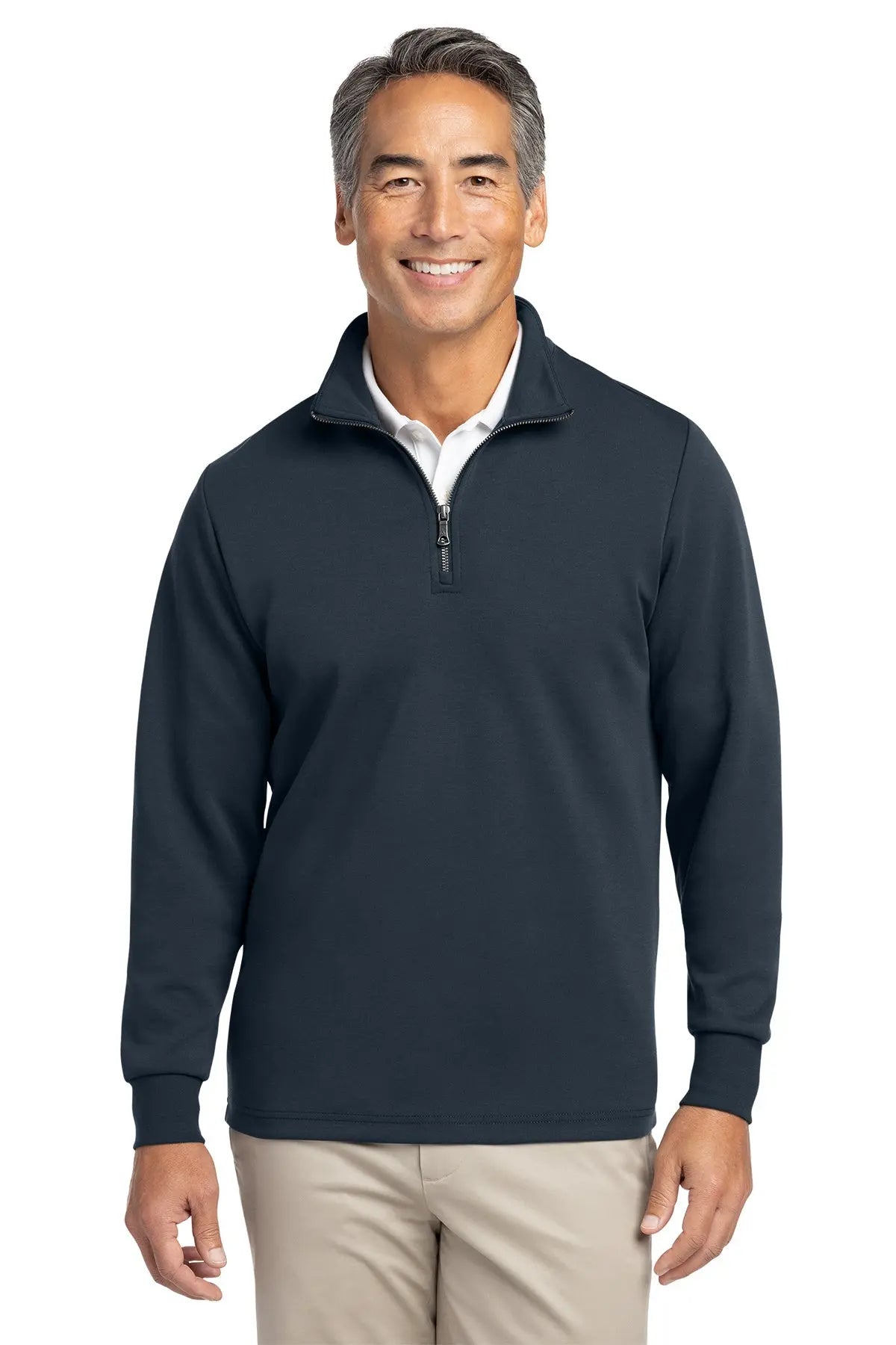 Brooks Brothers® Double-Knit 1/4-Zip #BB18206 Game Over Merch