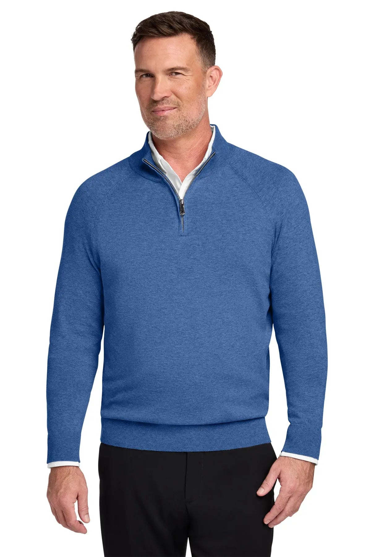 Brooks Brothers® Cotton Stretch 1/4-Zip Sweater #BB18402Game Over Merch