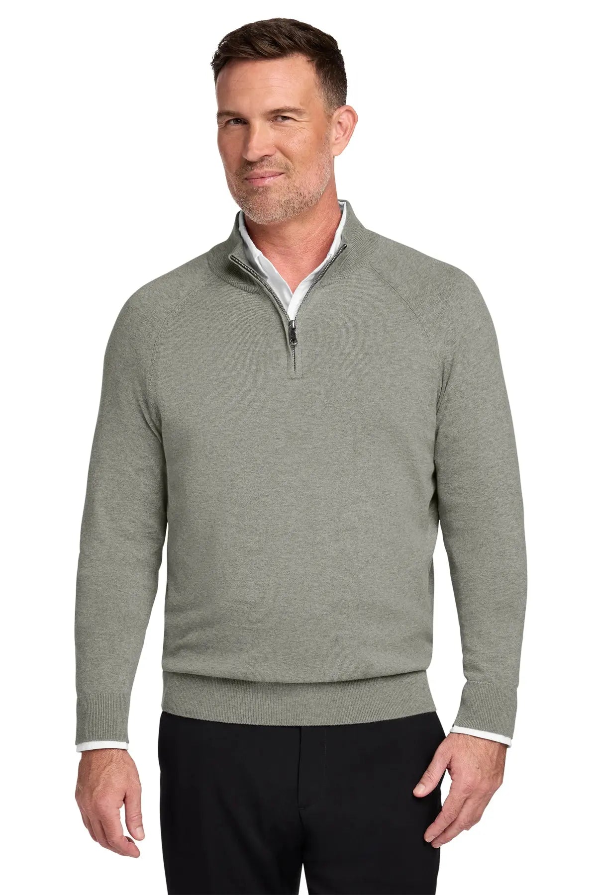 Brooks Brothers® Cotton Stretch 1/4-Zip Sweater #BB18402Game Over Merch
