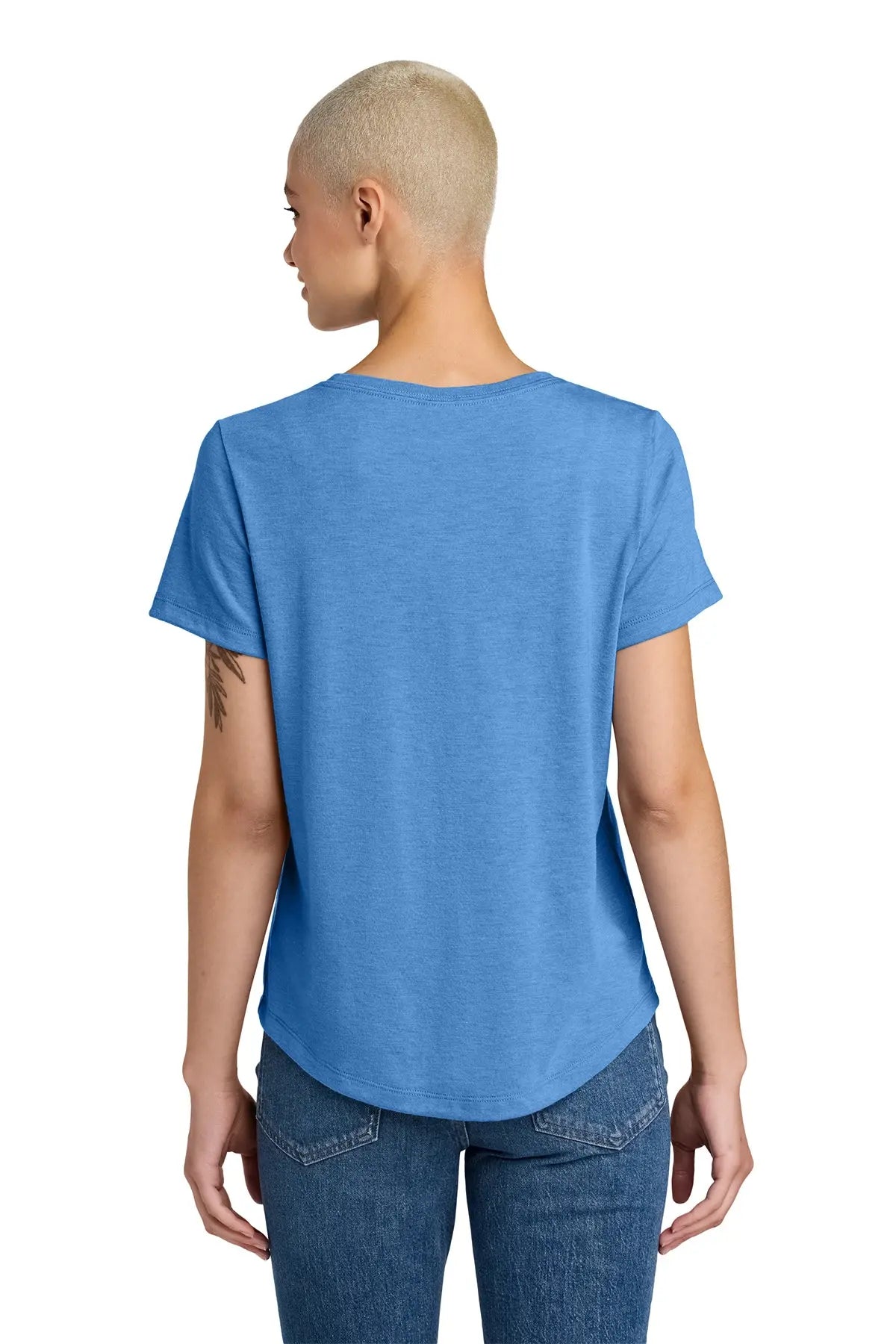 Allmade® Women’s Relaxed Tri-Blend Scoop Neck Tee #AL2015