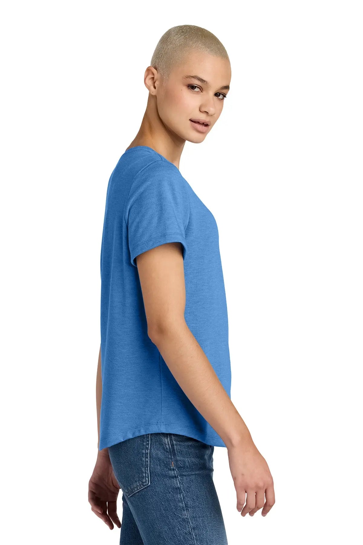 Allmade® Women’s Relaxed Tri-Blend Scoop Neck Tee #AL2015