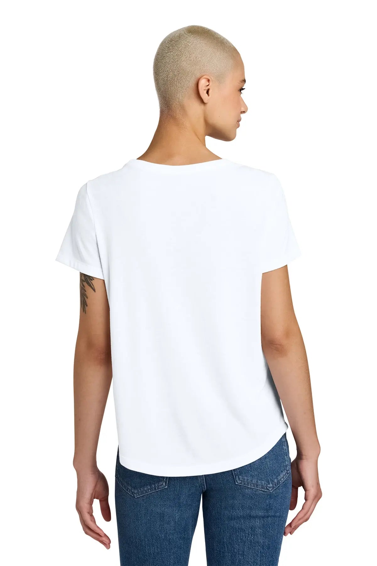 Allmade® Women’s Relaxed Tri-Blend Scoop Neck Tee #AL2015