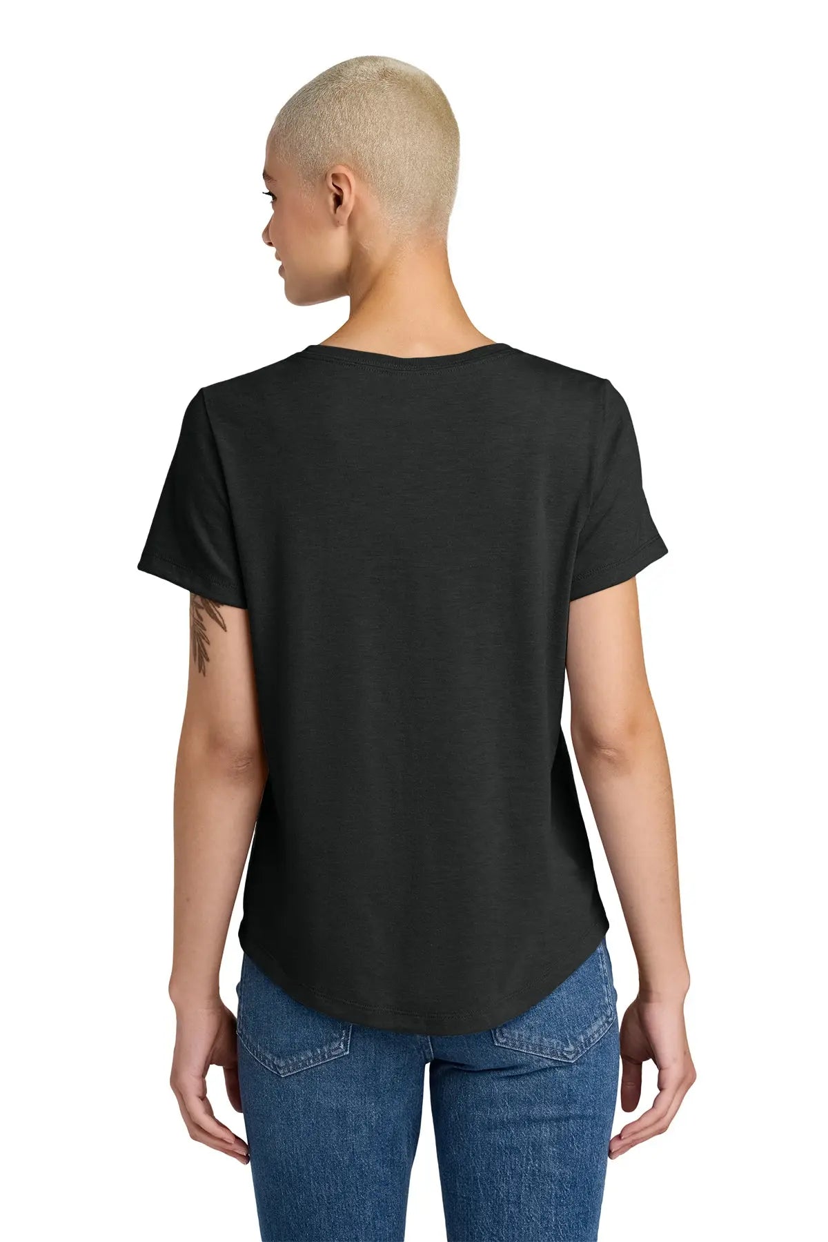 Allmade® Women’s Relaxed Tri-Blend Scoop Neck Tee #AL2015