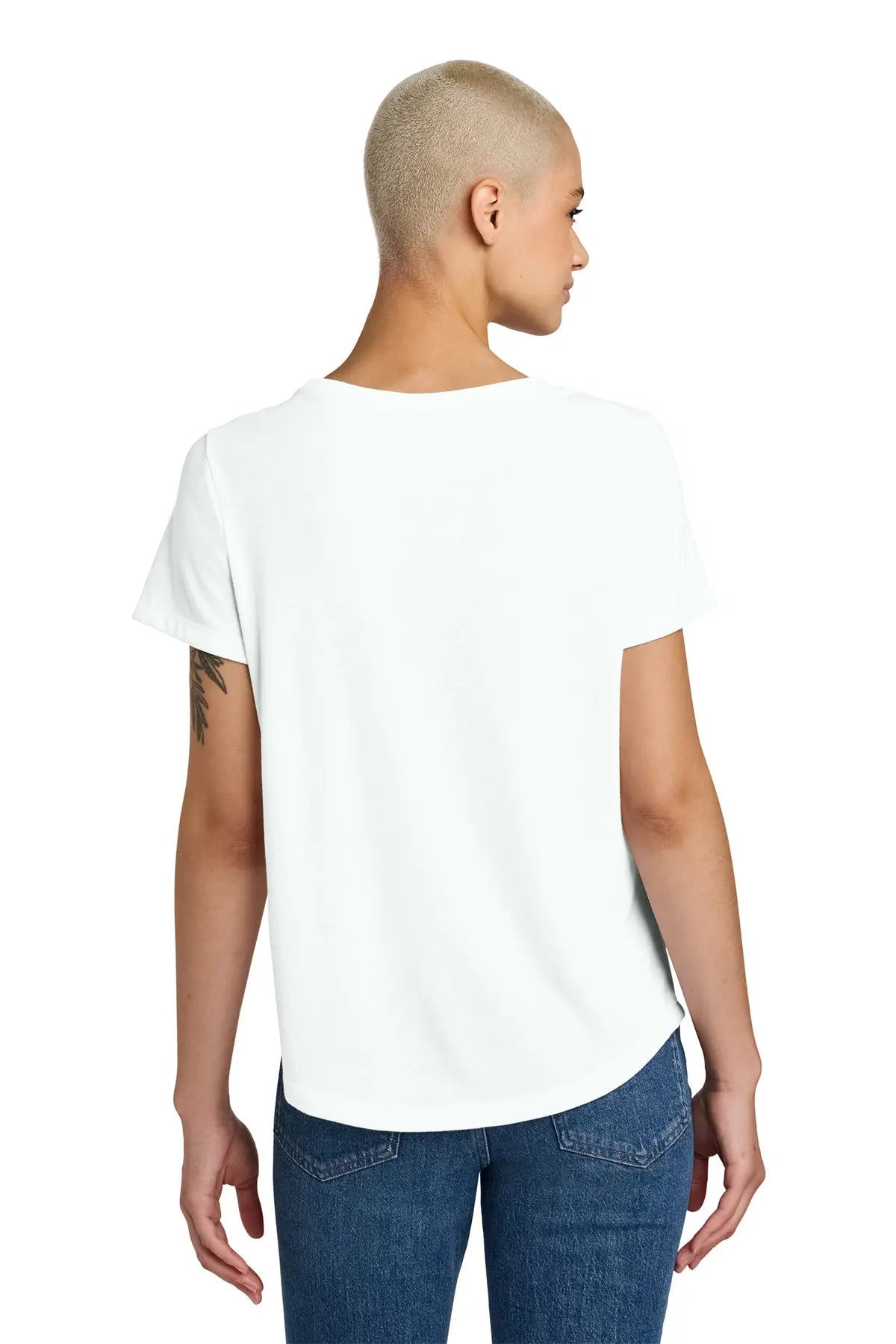 Allmade® Women’s Relaxed Tri-Blend Scoop Neck Tee #AL2015