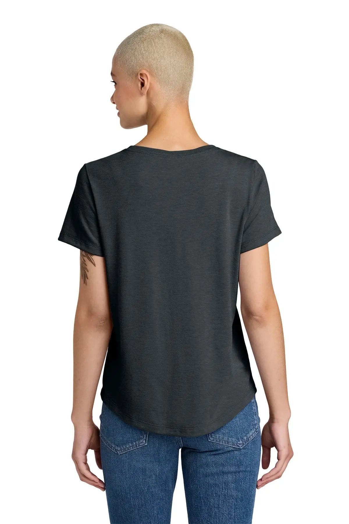 Allmade® Women’s Relaxed Tri-Blend Scoop Neck Tee #AL2015