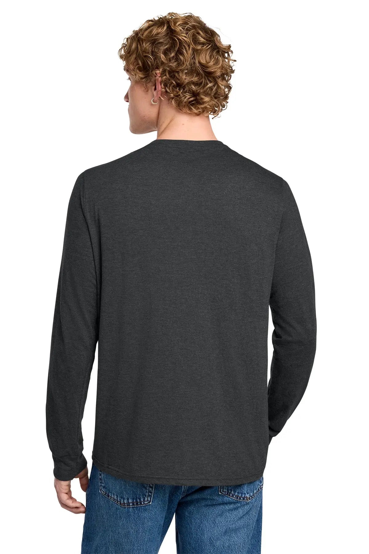 District® Perfect Tri® Long Sleeve Henley #DT145 Game Over Merch