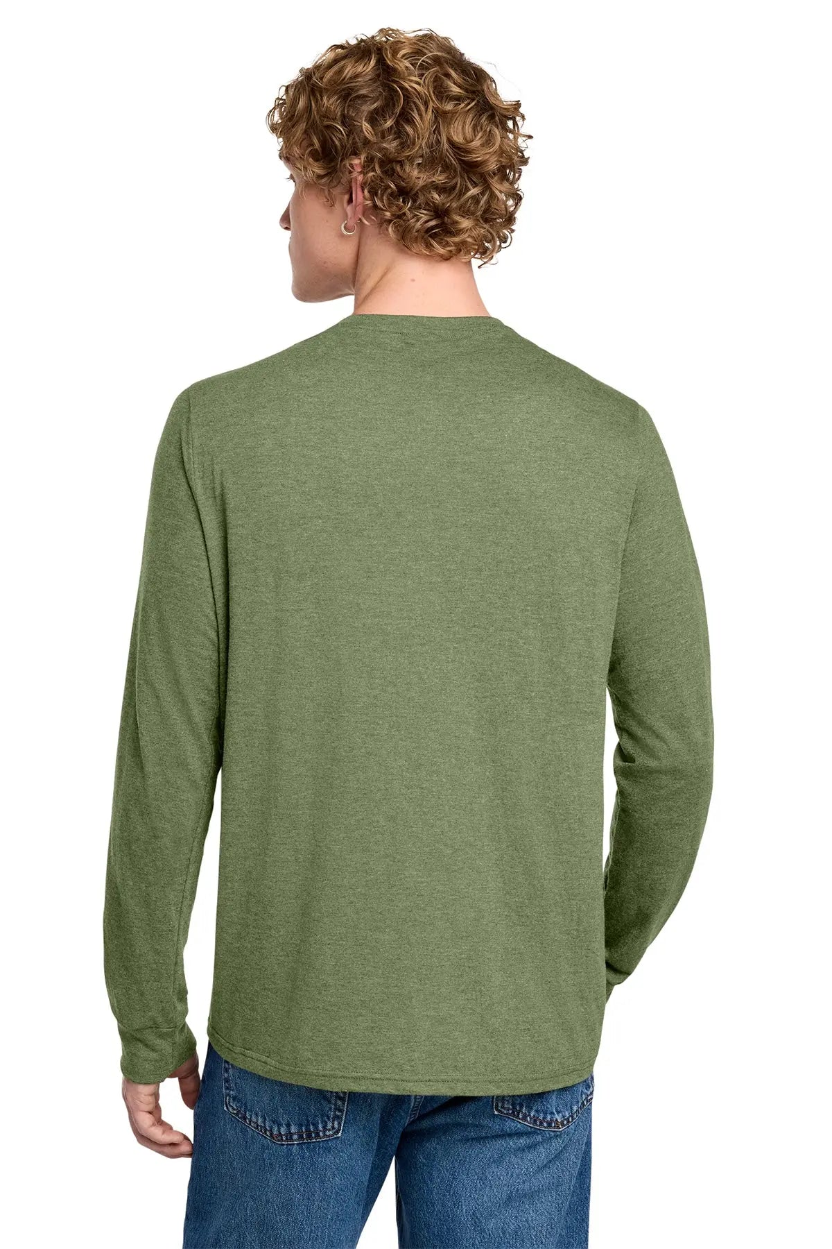 District® Perfect Tri® Long Sleeve Henley #DT145 Game Over Merch