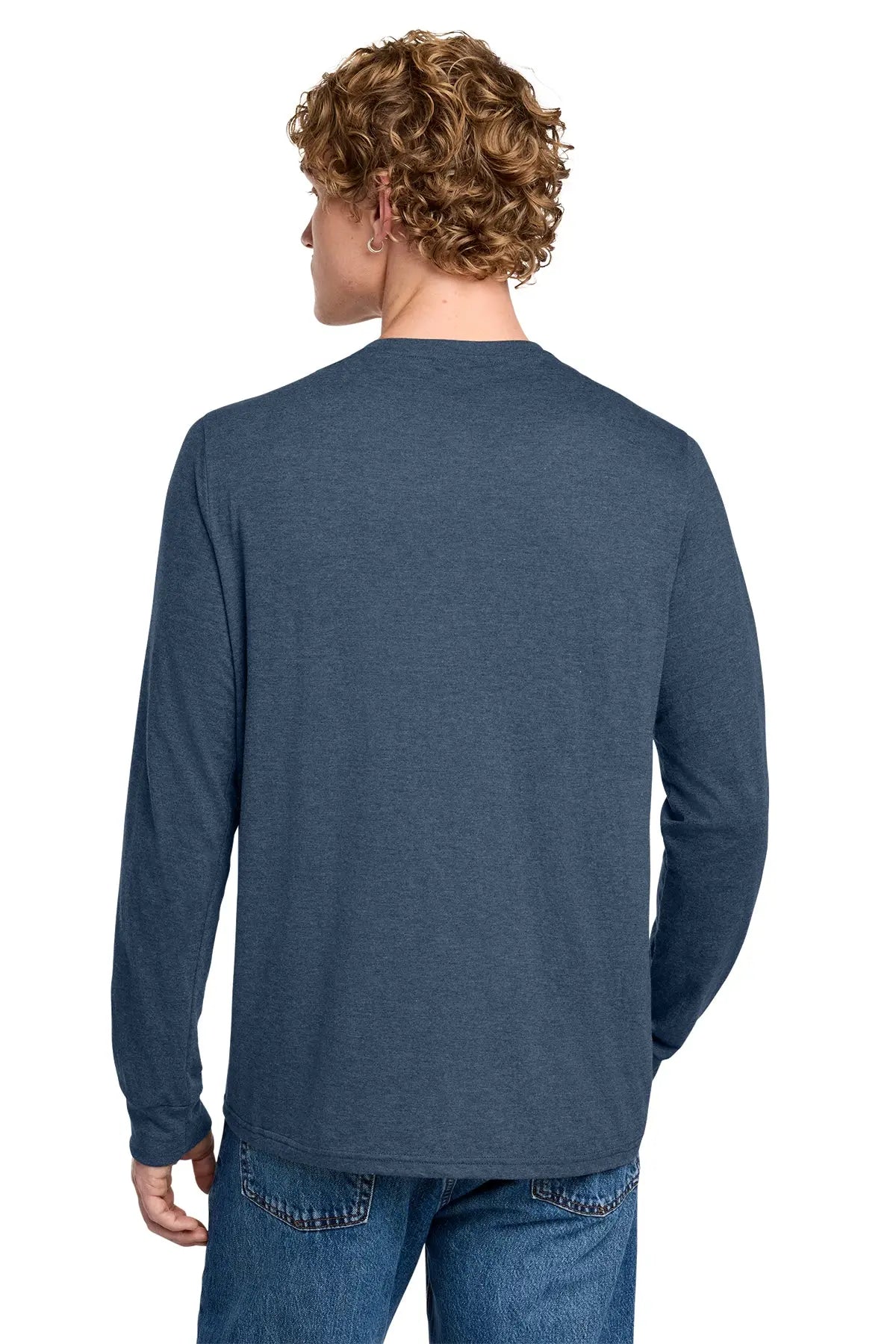 District® Perfect Tri® Long Sleeve Henley #DT145 Game Over Merch