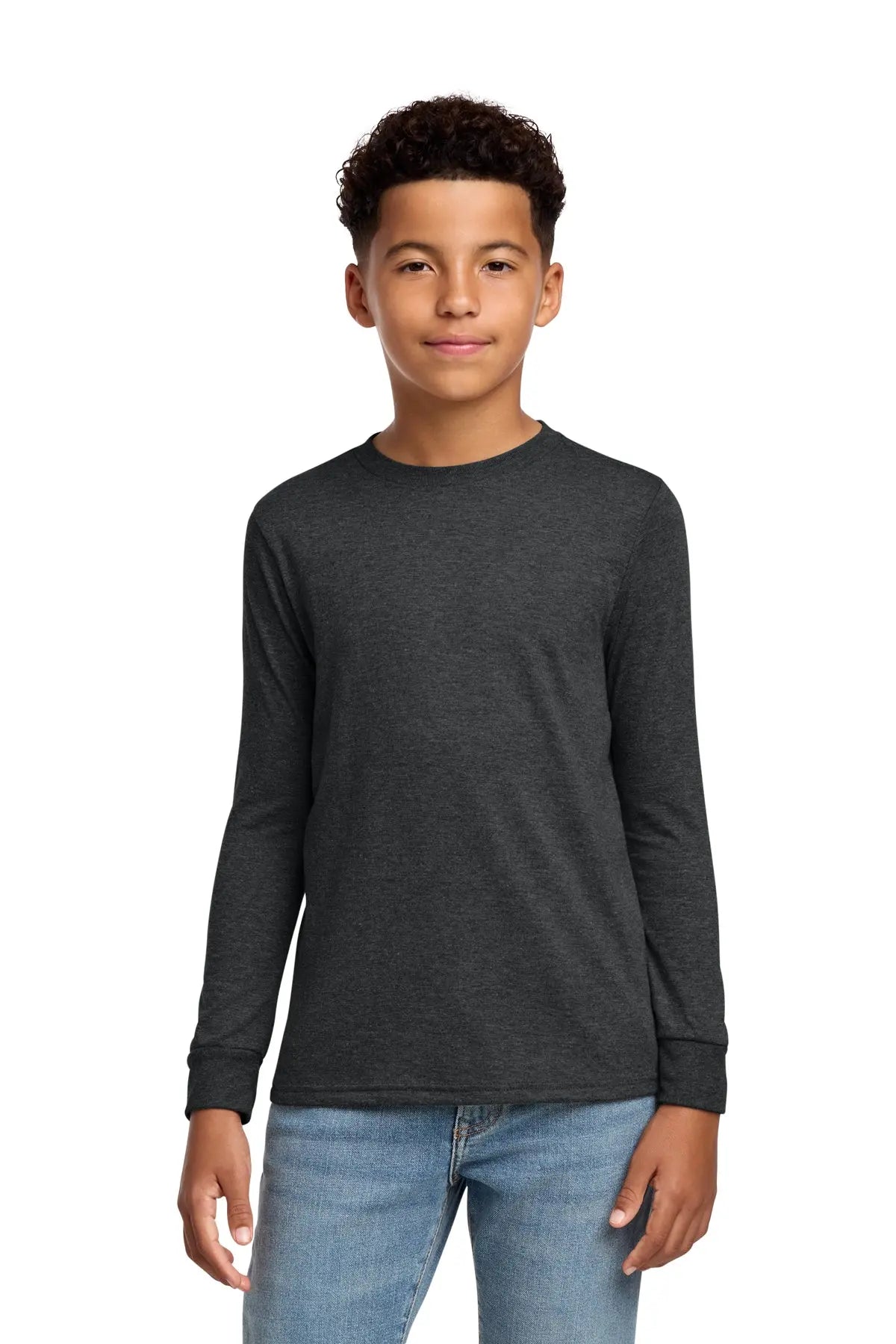 District® Youth Perfect Tri® Long Sleeve Tee #DT132Y Game Over Merch