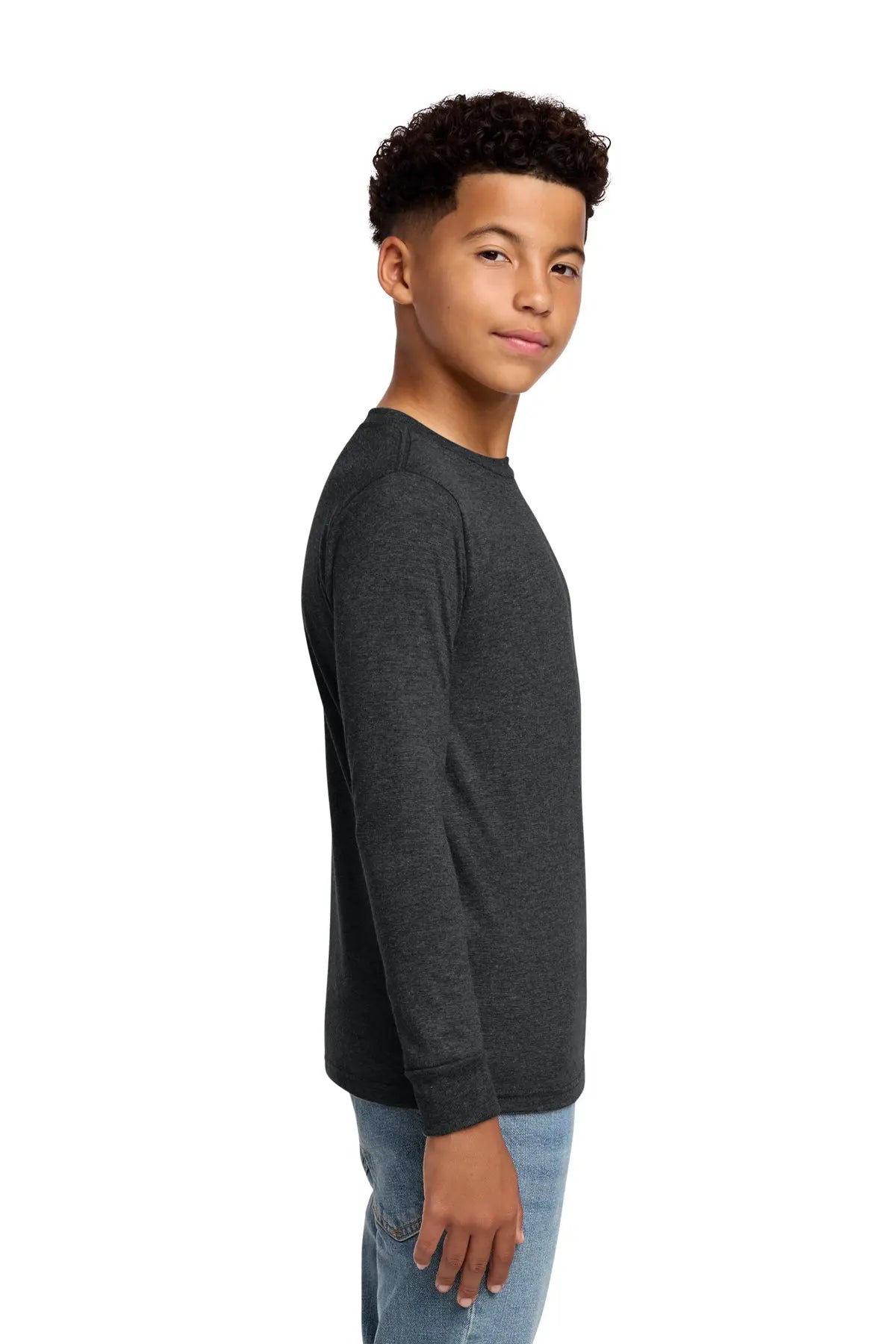 District® Youth Perfect Tri® Long Sleeve Tee #DT132Y Game Over Merch