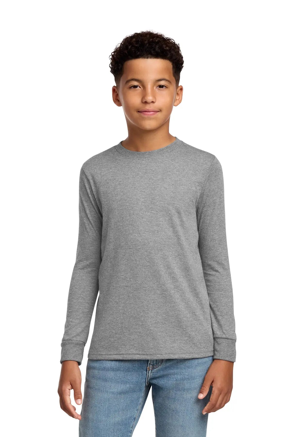 District® Youth Perfect Tri® Long Sleeve Tee #DT132Y Game Over Merch