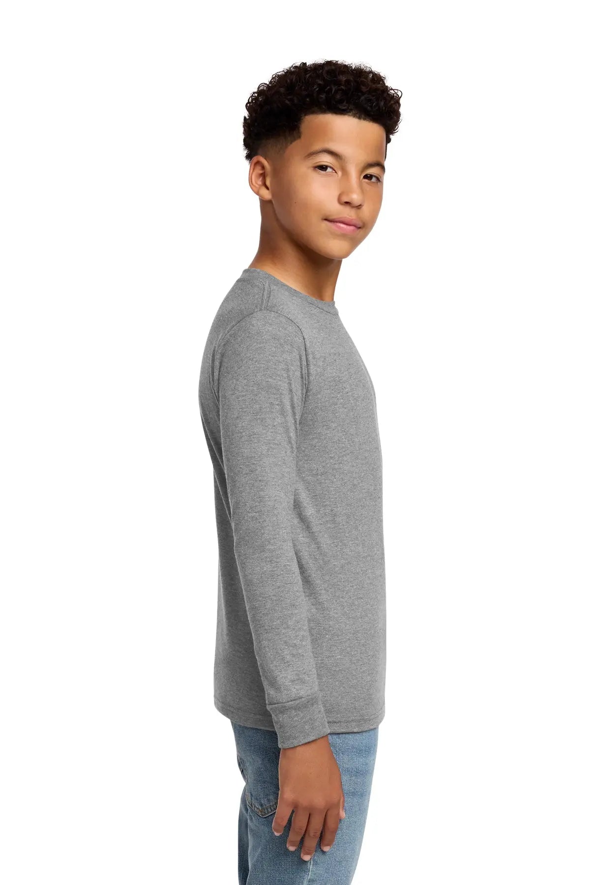 District® Youth Perfect Tri® Long Sleeve Tee #DT132Y Game Over Merch