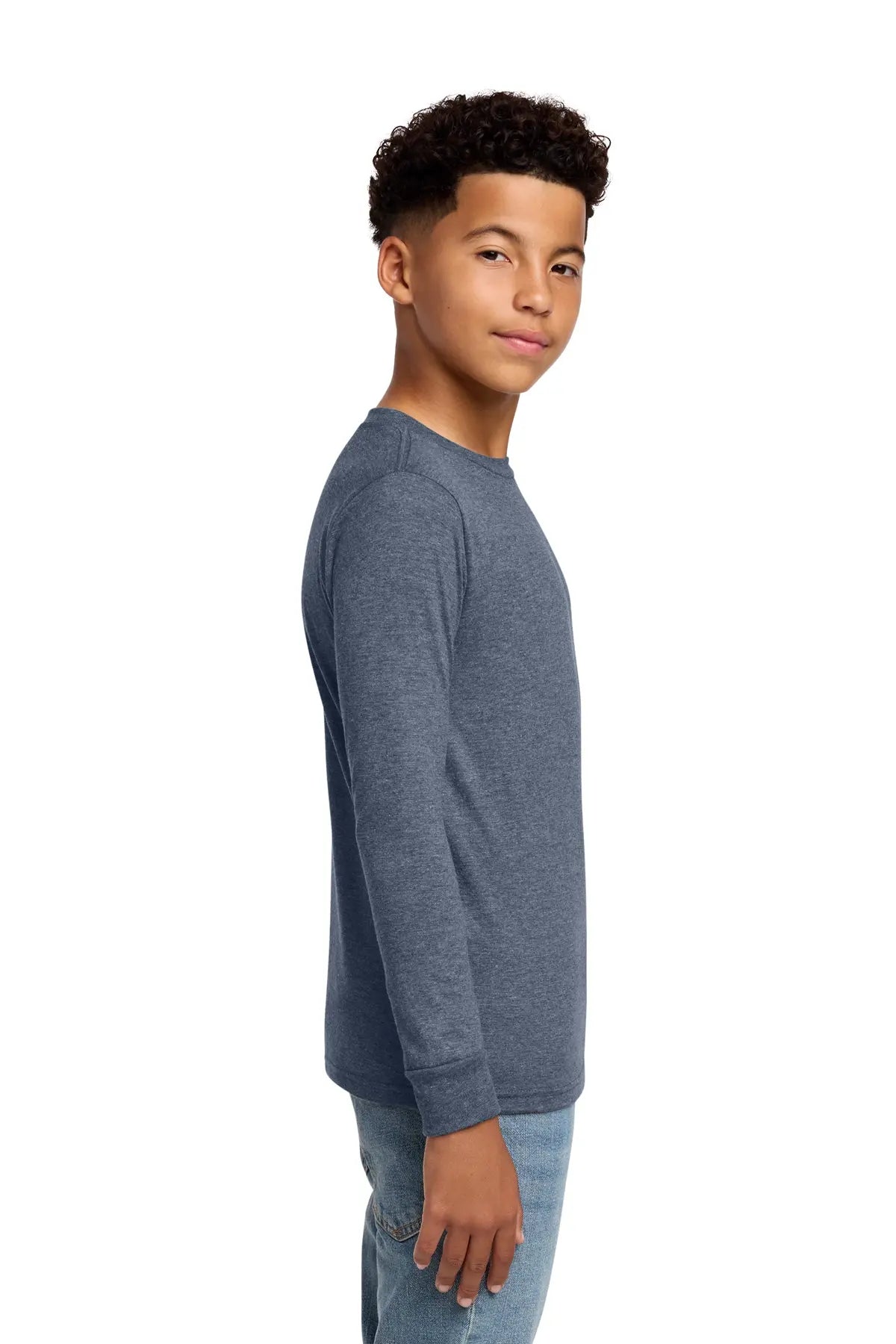 District® Youth Perfect Tri® Long Sleeve Tee #DT132Y Game Over Merch