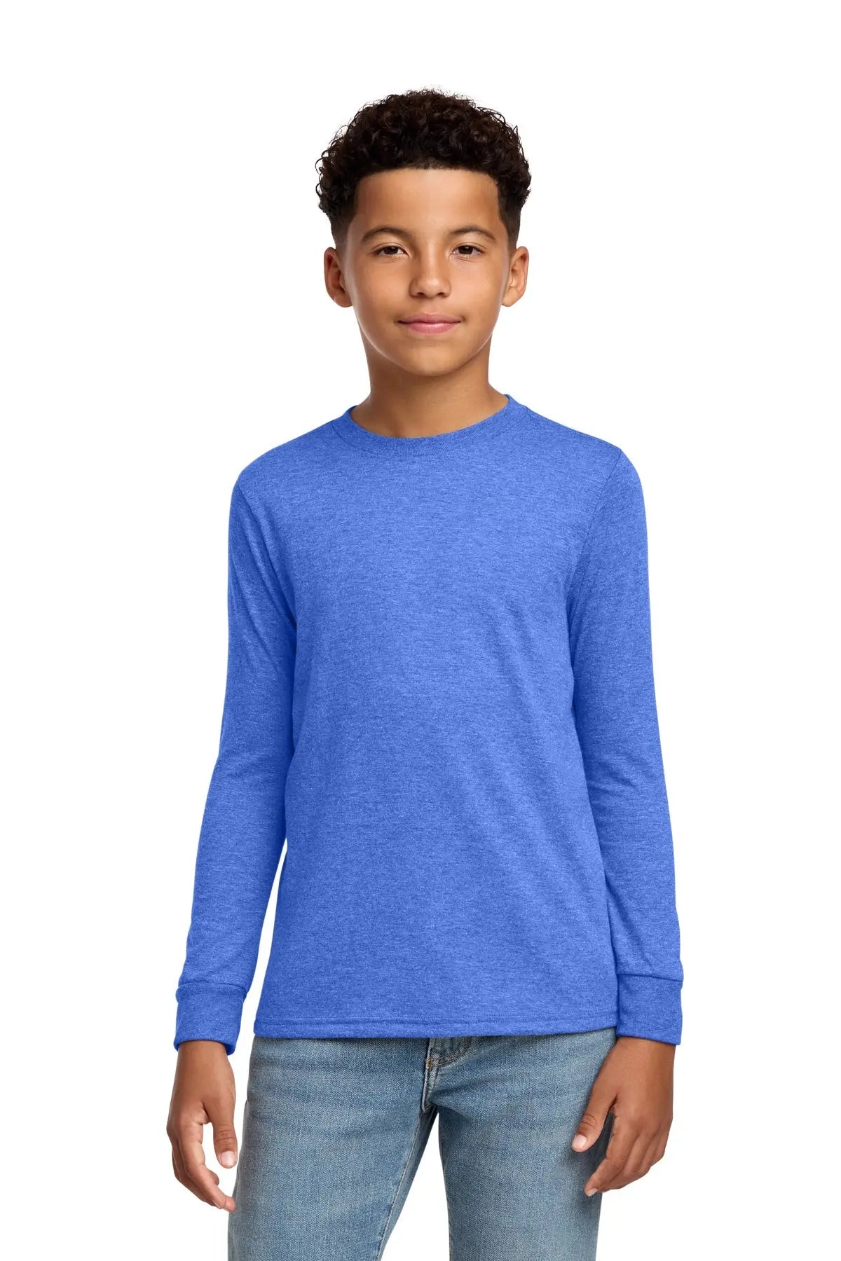 District® Youth Perfect Tri® Long Sleeve Tee #DT132Y Game Over Merch