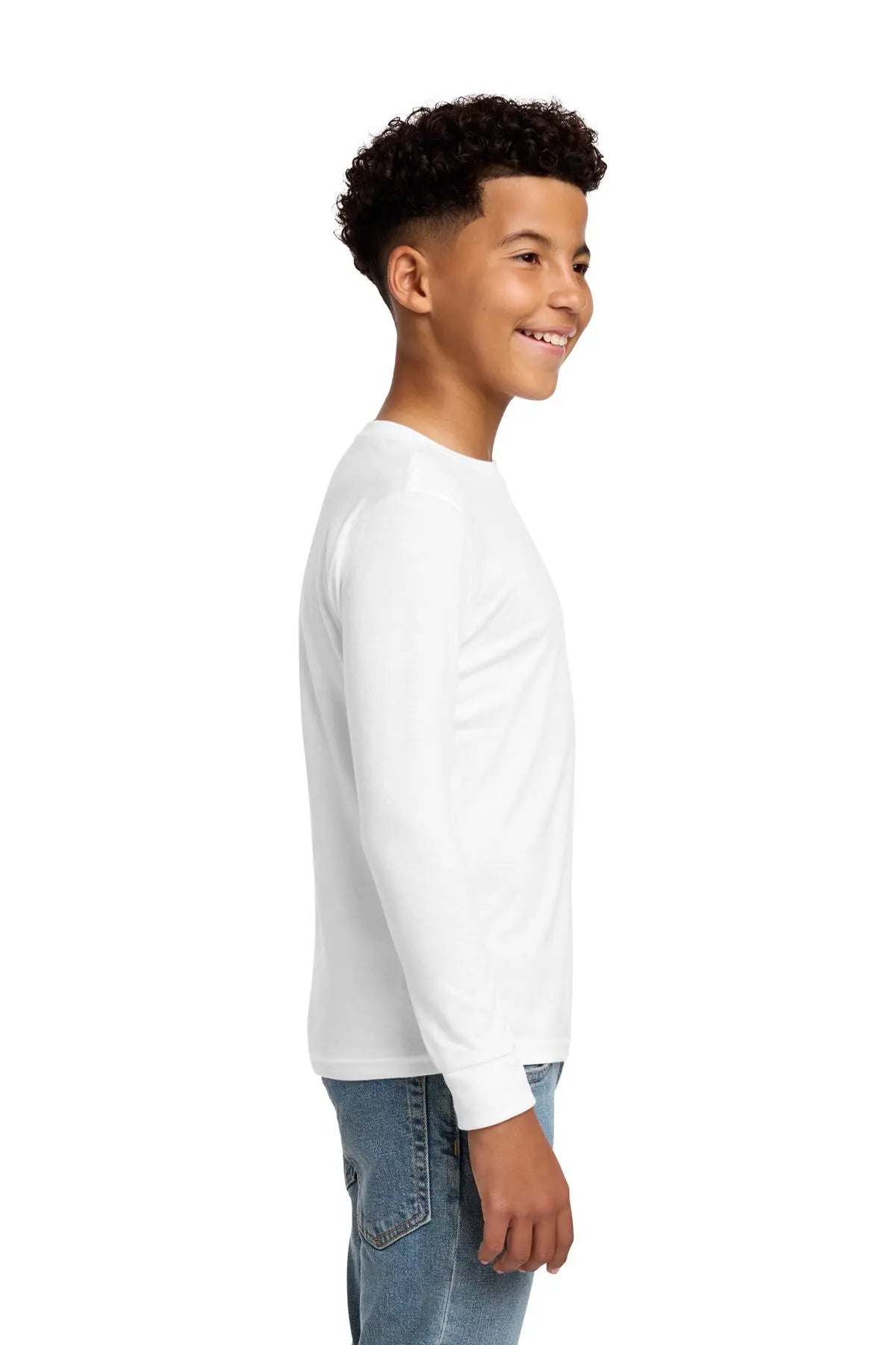 District® Youth Perfect Tri® Long Sleeve Tee #DT132Y Game Over Merch