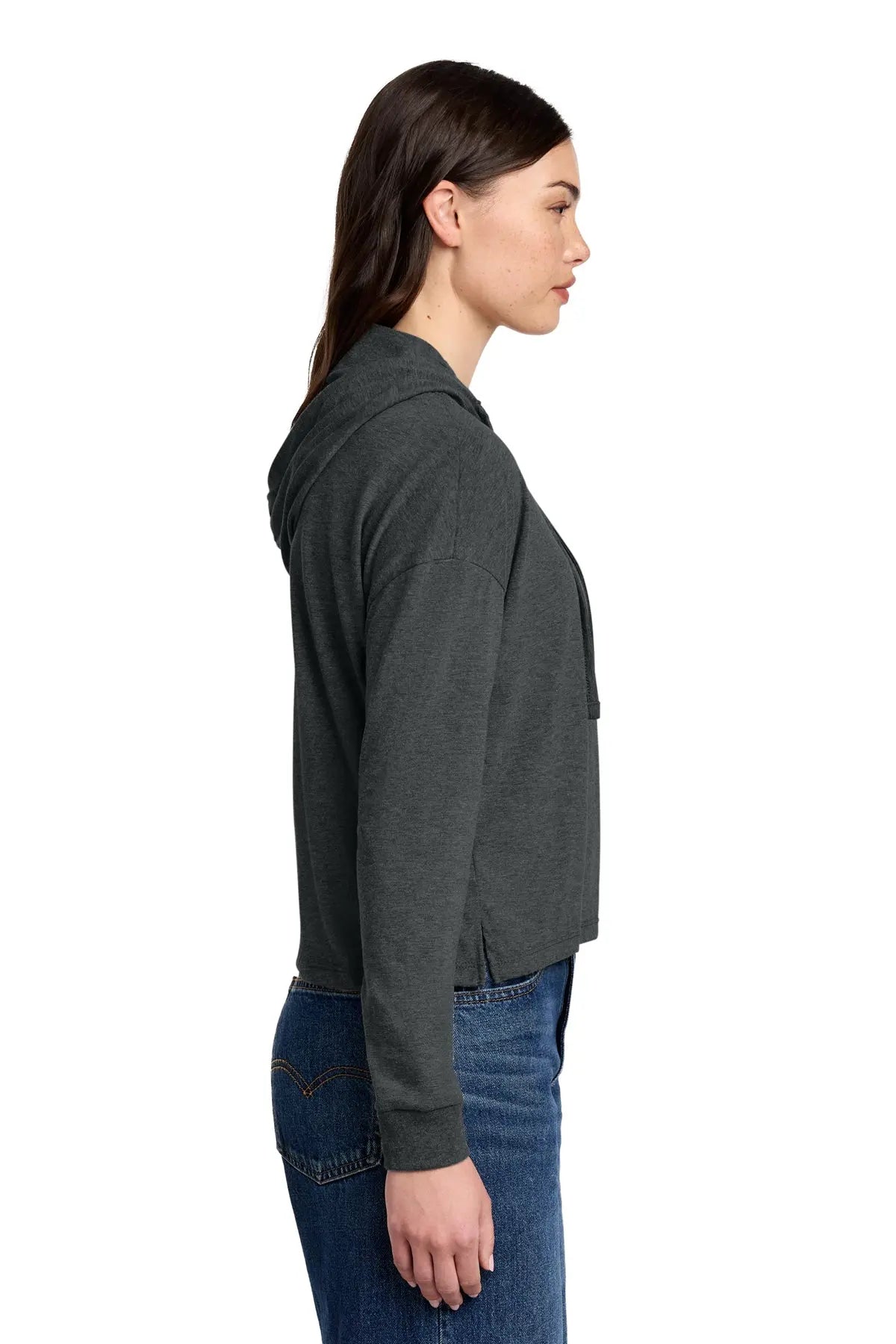 District® Women’s Perfect Tri® Midi Long Sleeve Hoodie #DT1390L Game Over Merch
