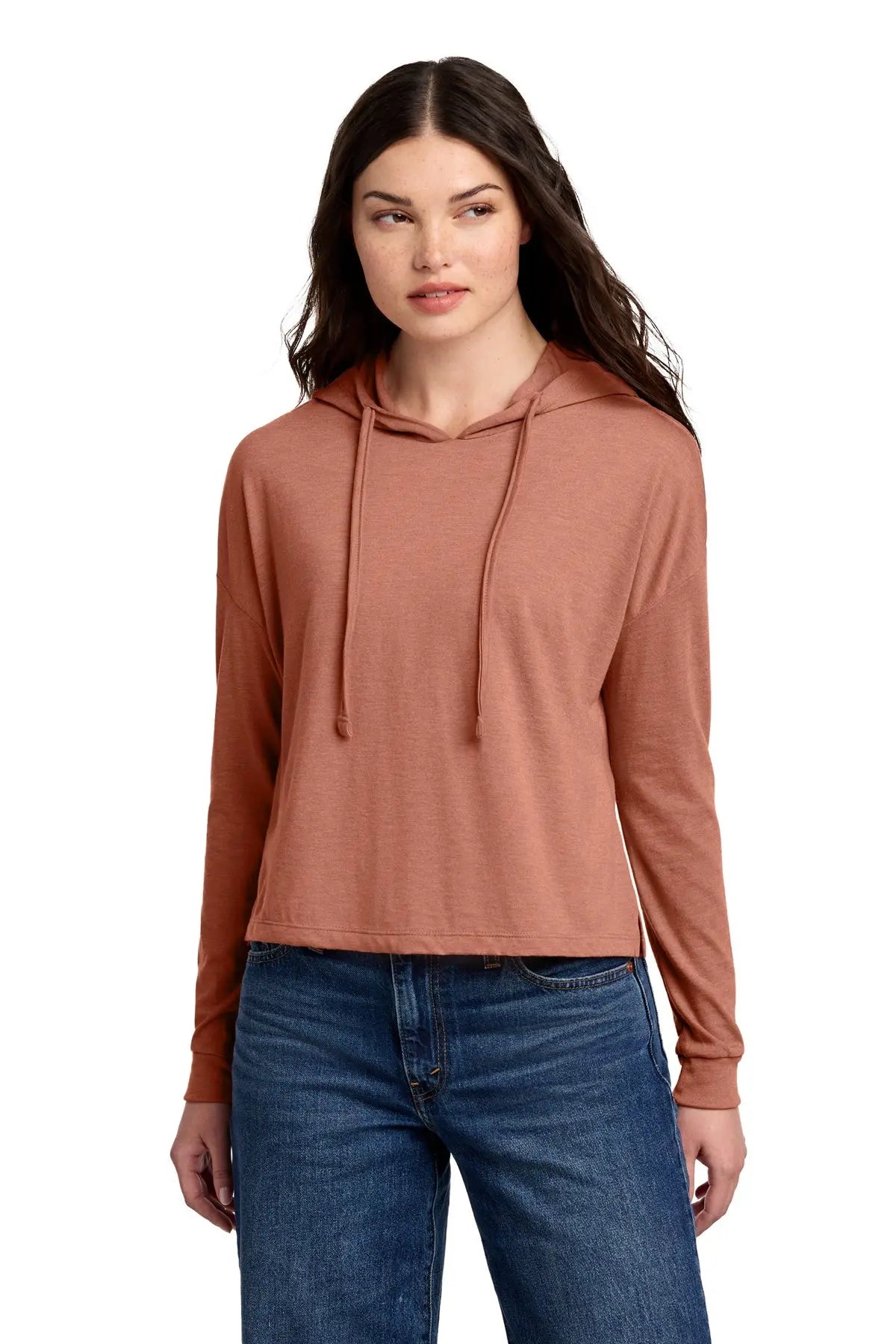 District® Women’s Perfect Tri® Midi Long Sleeve Hoodie #DT1390L Game Over Merch