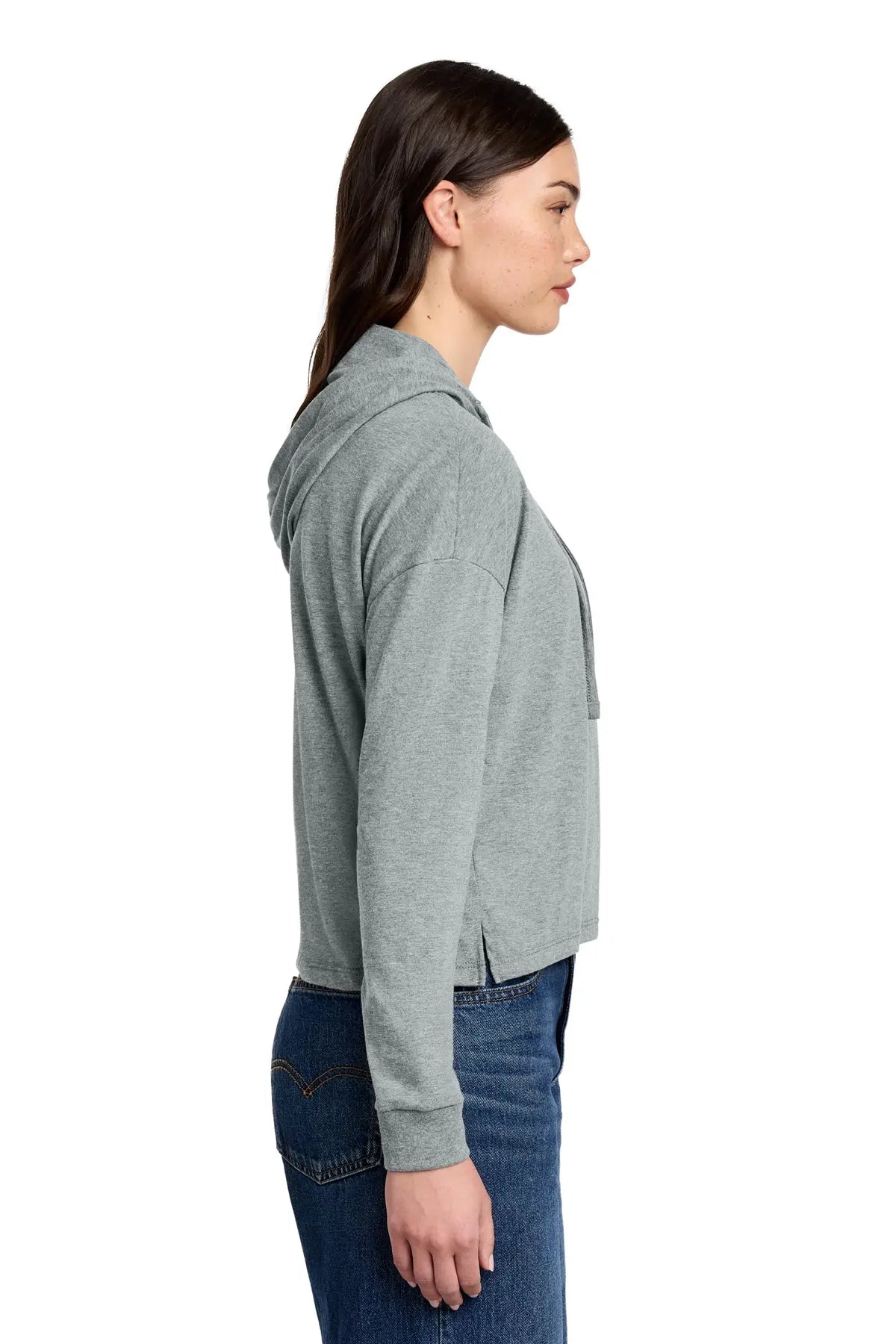 District® Women’s Perfect Tri® Midi Long Sleeve Hoodie #DT1390L Game Over Merch