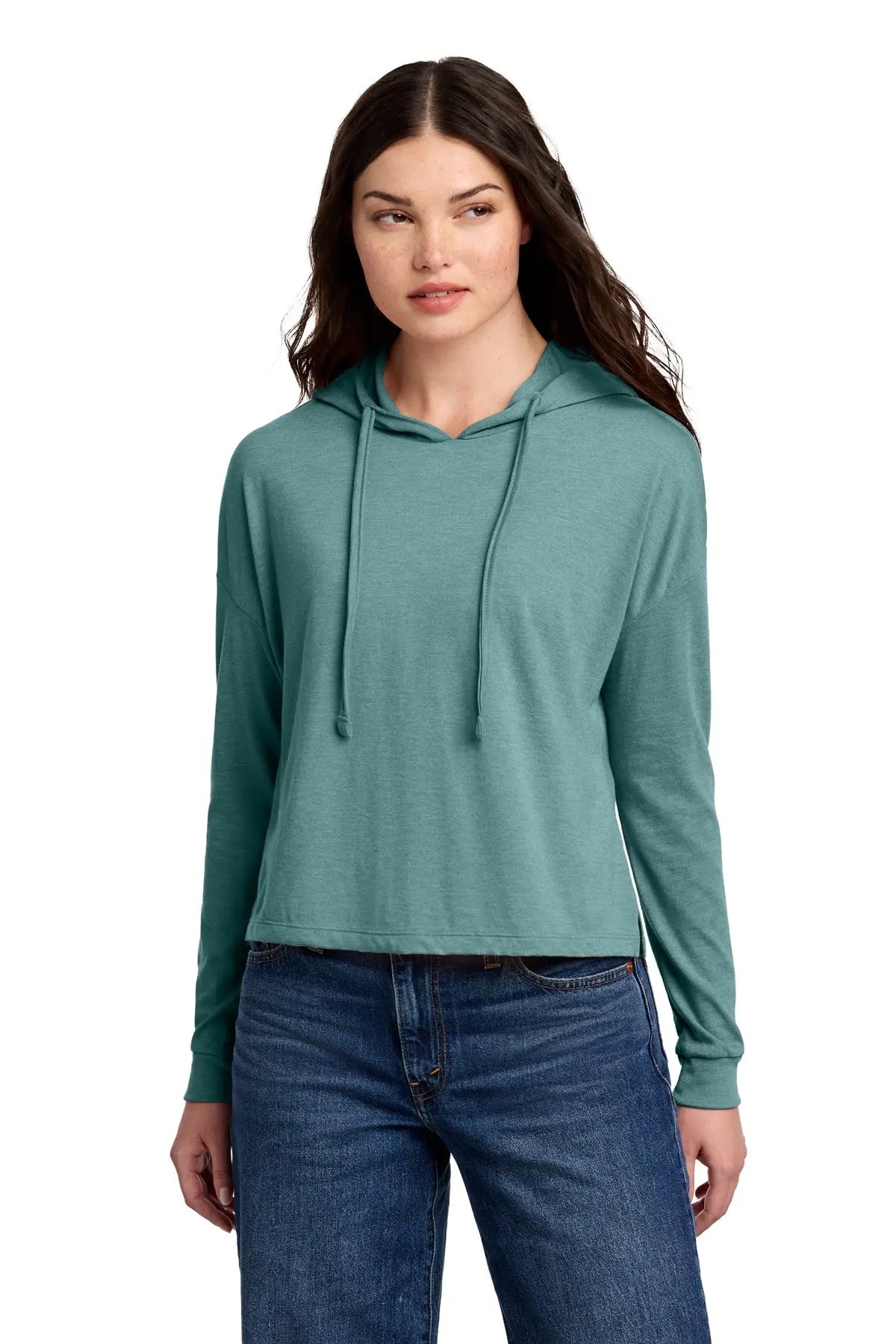 District® Women’s Perfect Tri® Midi Long Sleeve Hoodie #DT1390L Game Over Merch