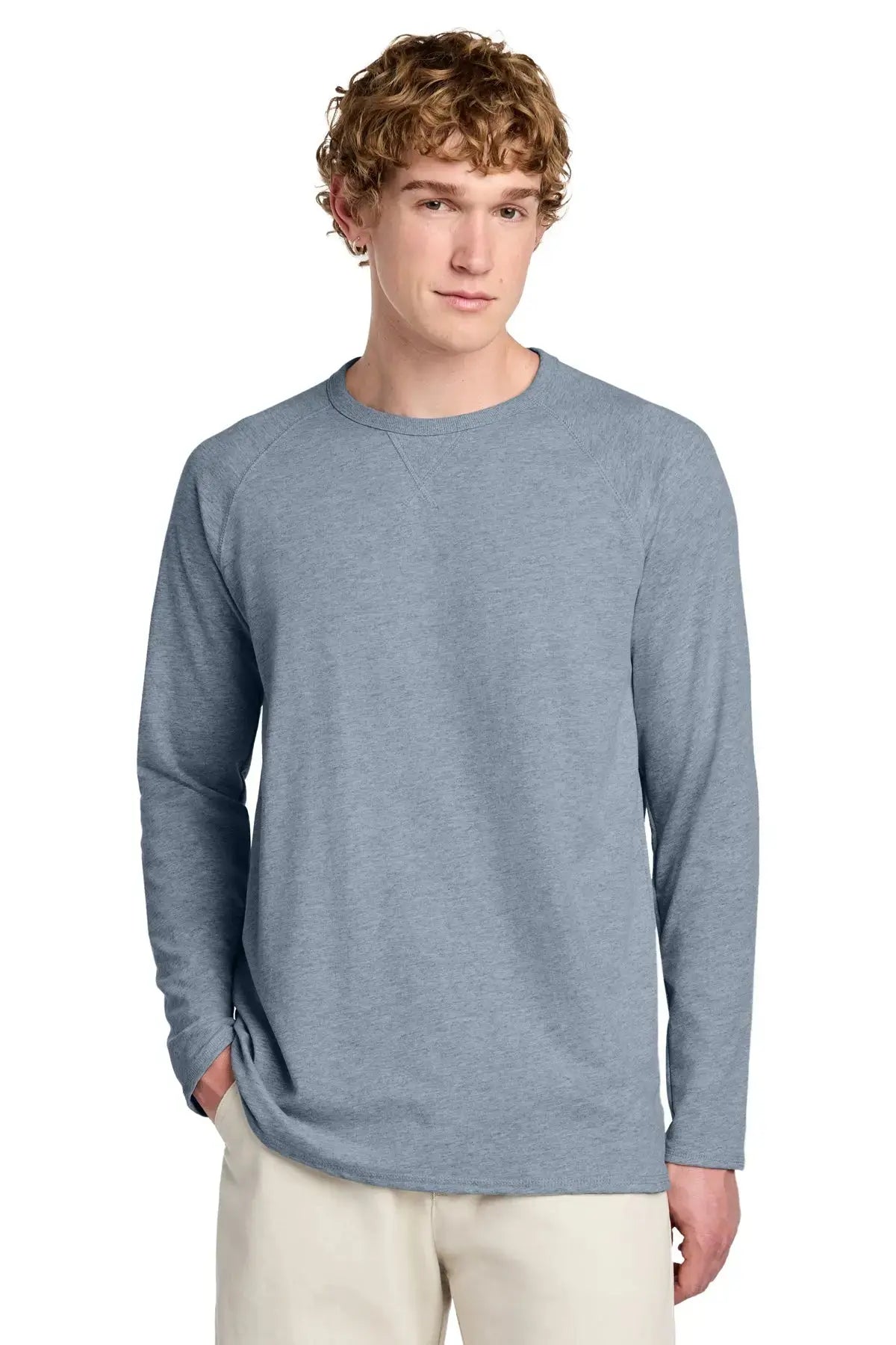 District® Featherweight French Terry™ Long Sleeve Crewneck #DT572 Game Over Merch