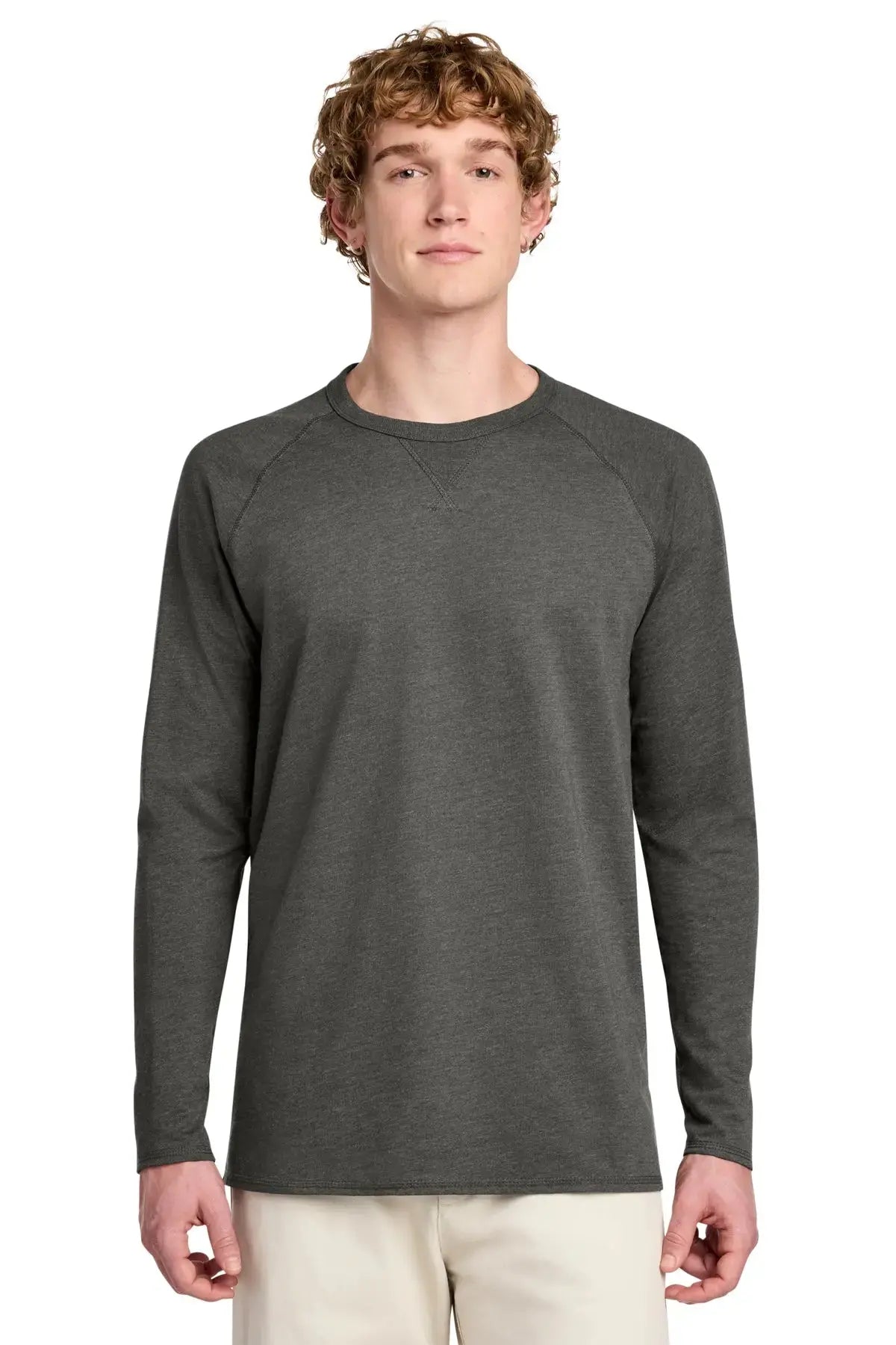 District® Featherweight French Terry™ Long Sleeve Crewneck #DT572 Game Over Merch
