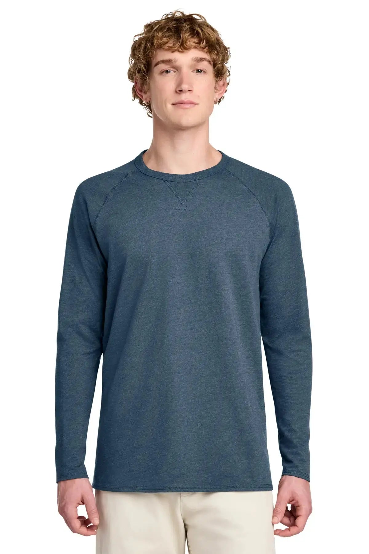 District® Featherweight French Terry™ Long Sleeve Crewneck #DT572 Game Over Merch