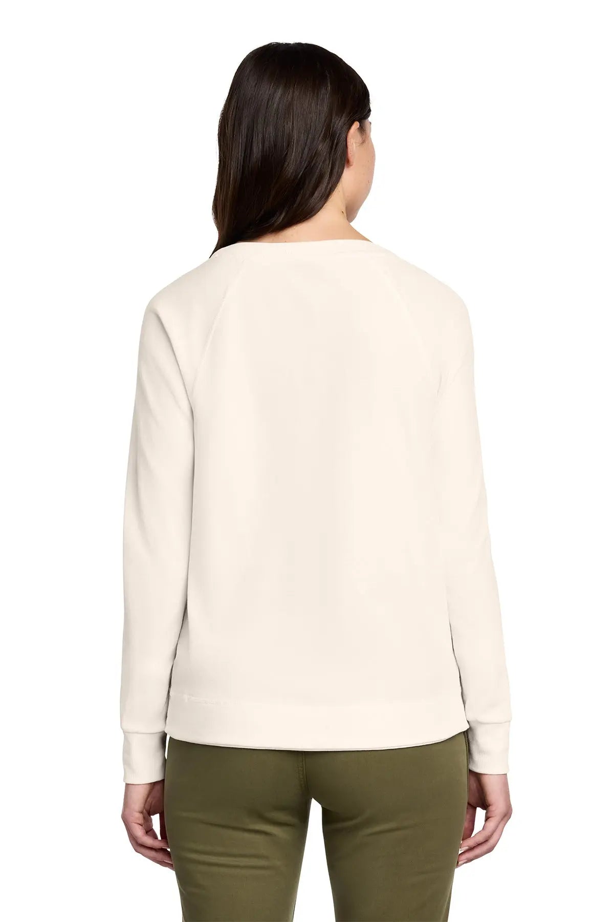 District® Women’s Featherweight French Terry™ Long Sleeve Crewneck #DT672