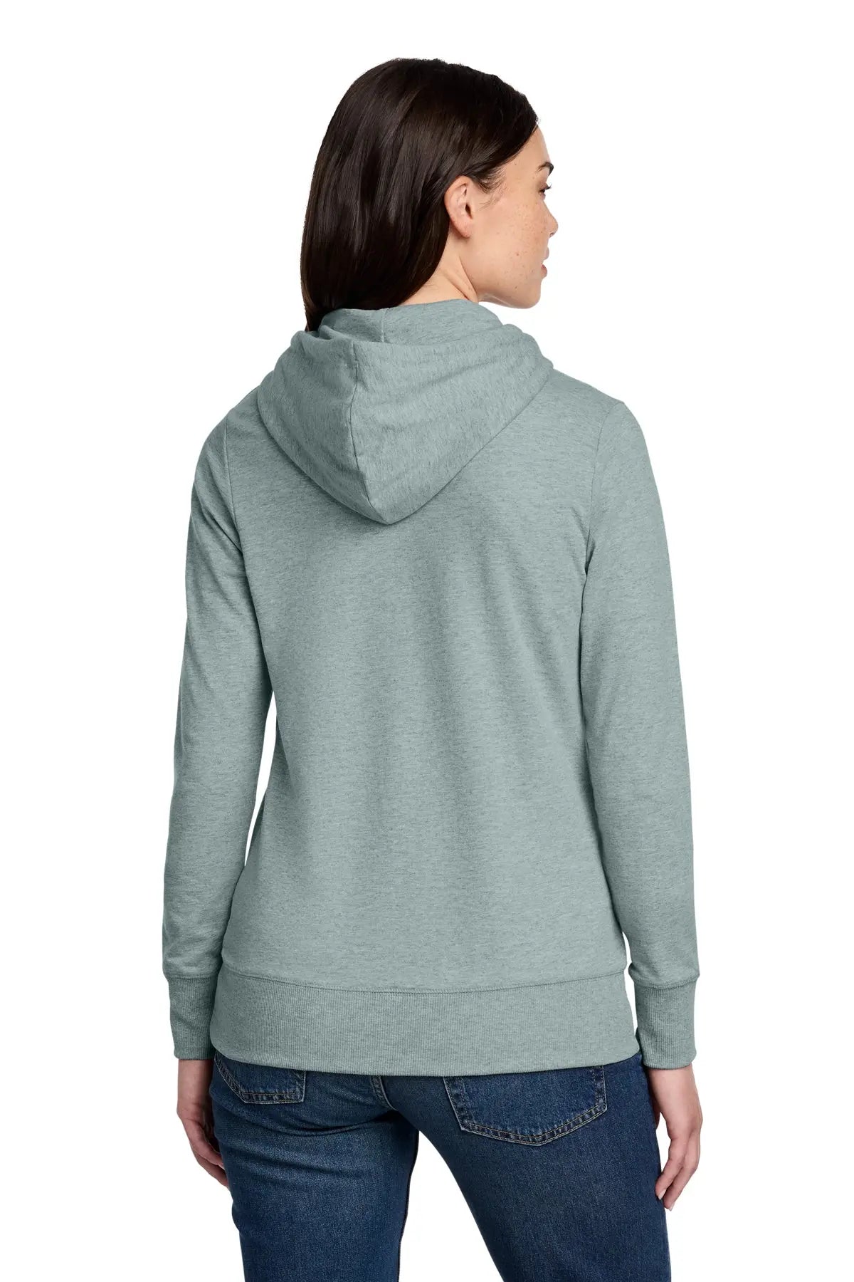 District® Women’s Featherweight French Terry™ Full-Zip Hoodie #DT673