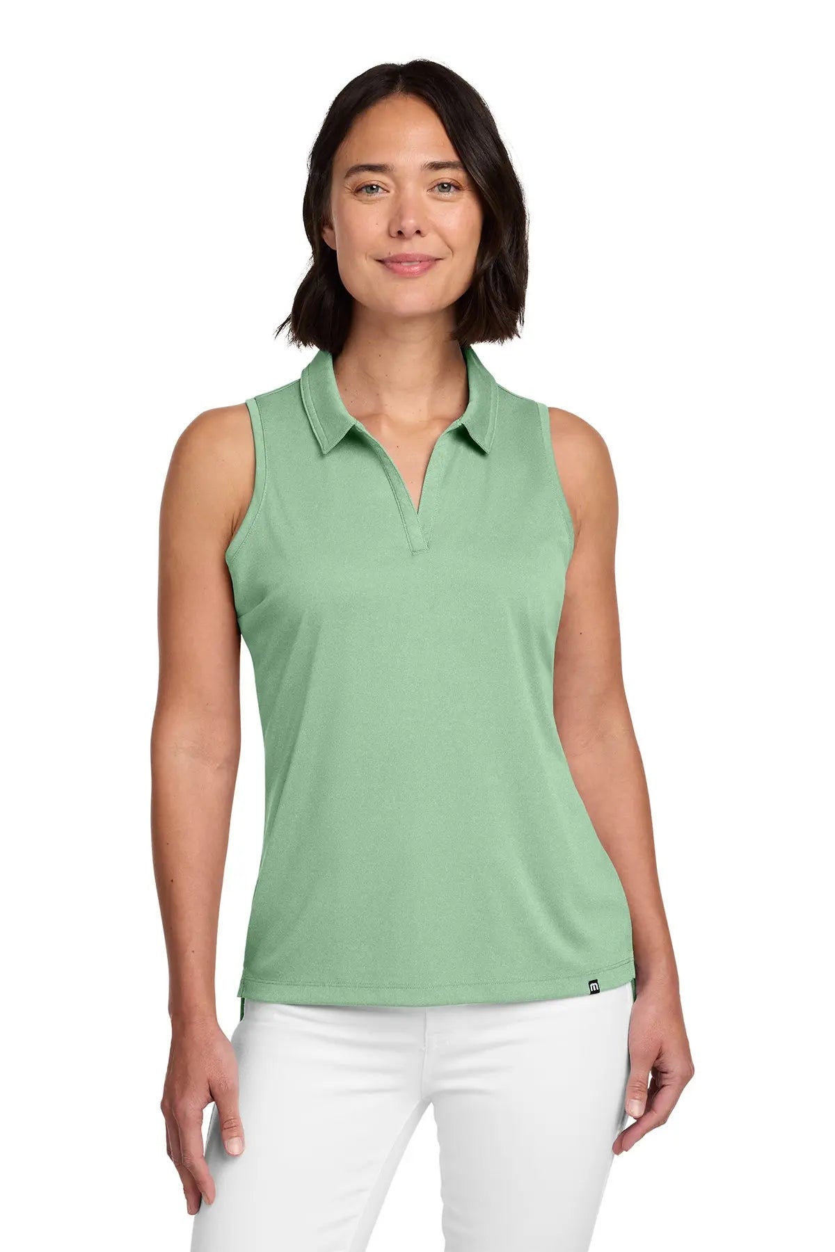 TravisMathew Women's Coto Performance Sleeveless Polo #TM1WX001Game Over Merch