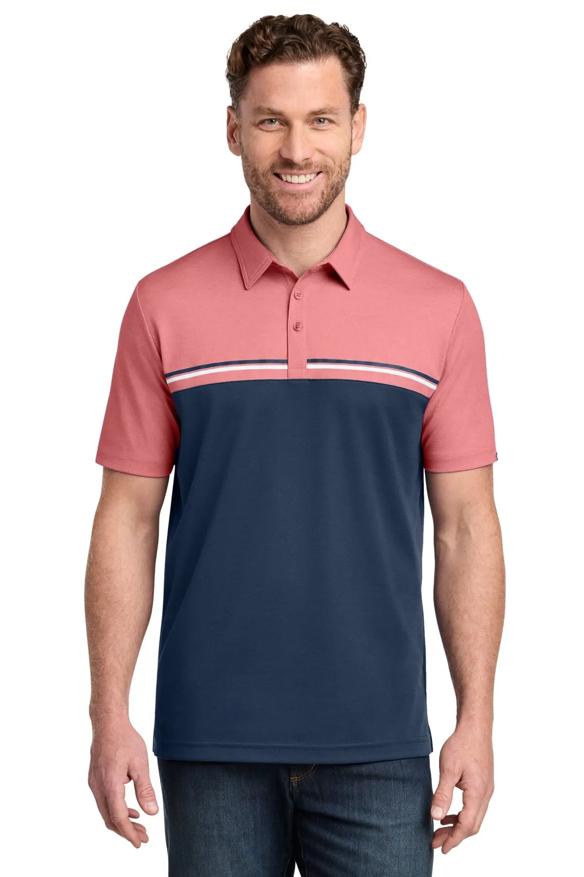 TravisMathew Sunset Blocked Polo #TM1MY401Game Over Merch