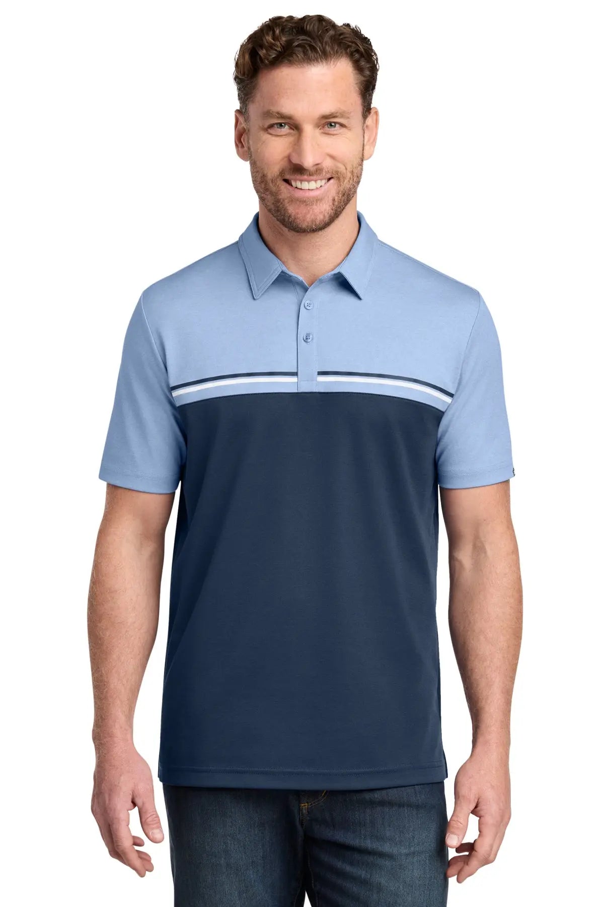 TravisMathew Sunset Blocked Polo #TM1MY401Game Over Merch