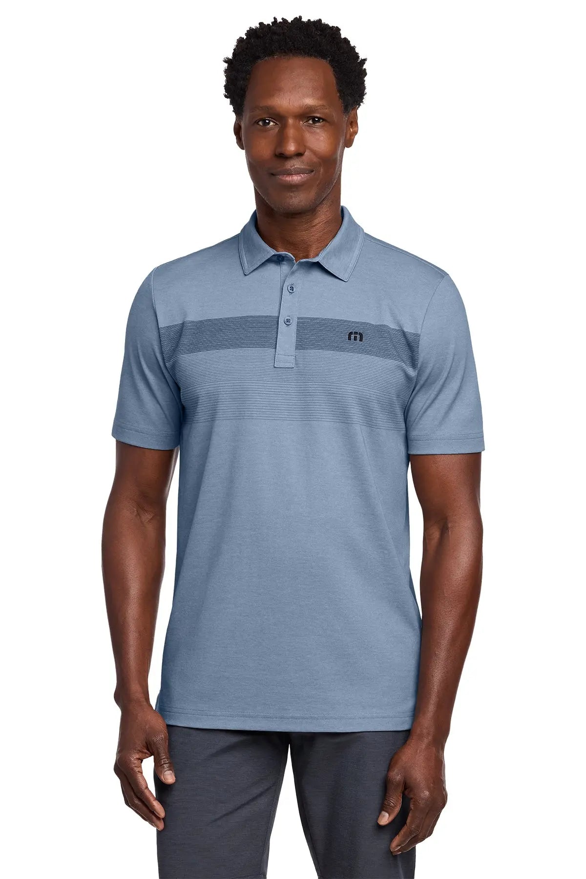 TravisMathew Coastal Chest Stripe Polo #TM1MY402Game Over Merch