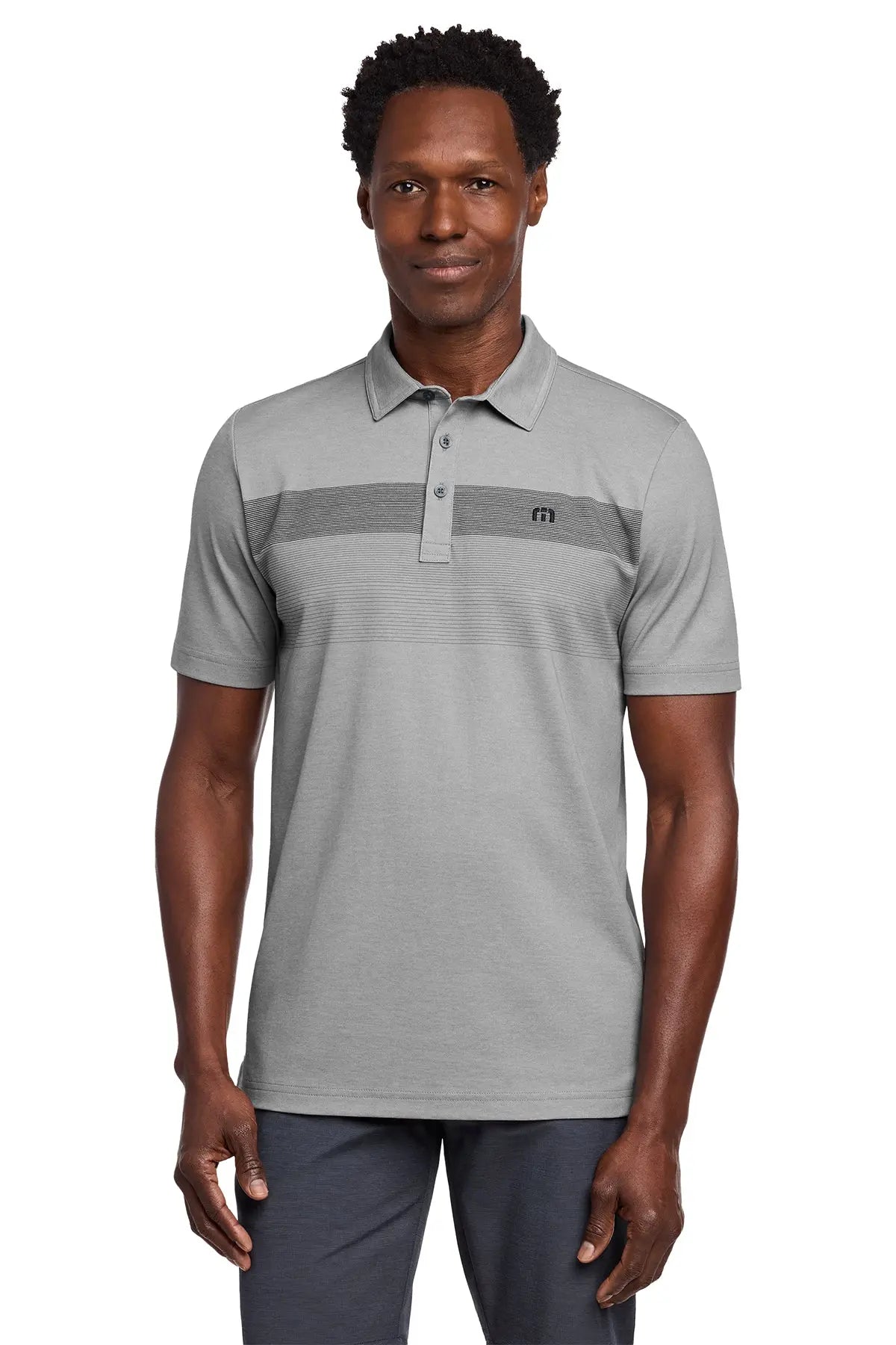 TravisMathew Coastal Chest Stripe Polo #TM1MY402Game Over Merch