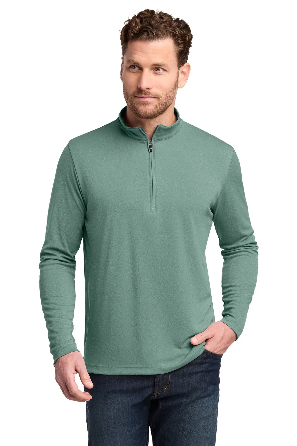 TravisMathew Coto Performance 1/4-Zip #TM1MY397 Game Over Merch