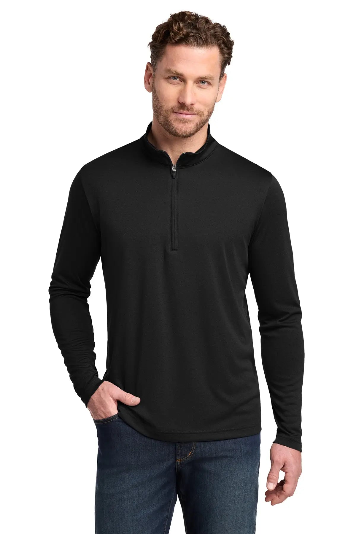 TravisMathew Coto Performance 1/4-Zip #TM1MY397 Game Over Merch