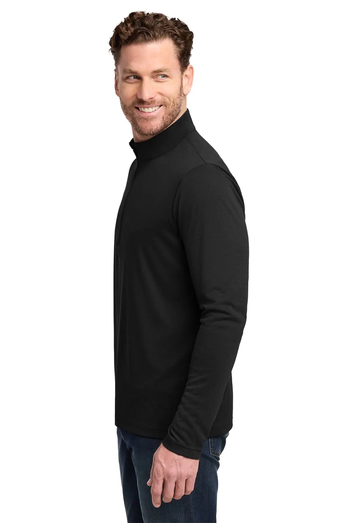 TravisMathew Coto Performance 1/4-Zip #TM1MY397 Game Over Merch