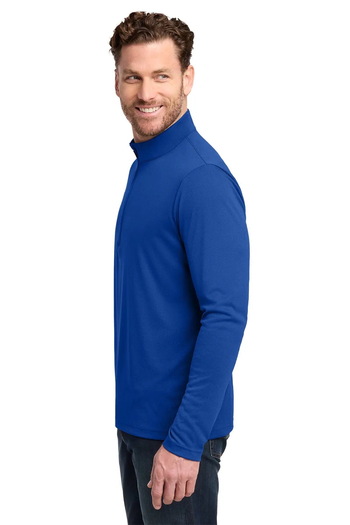 TravisMathew Coto Performance 1/4-Zip #TM1MY397 Game Over Merch