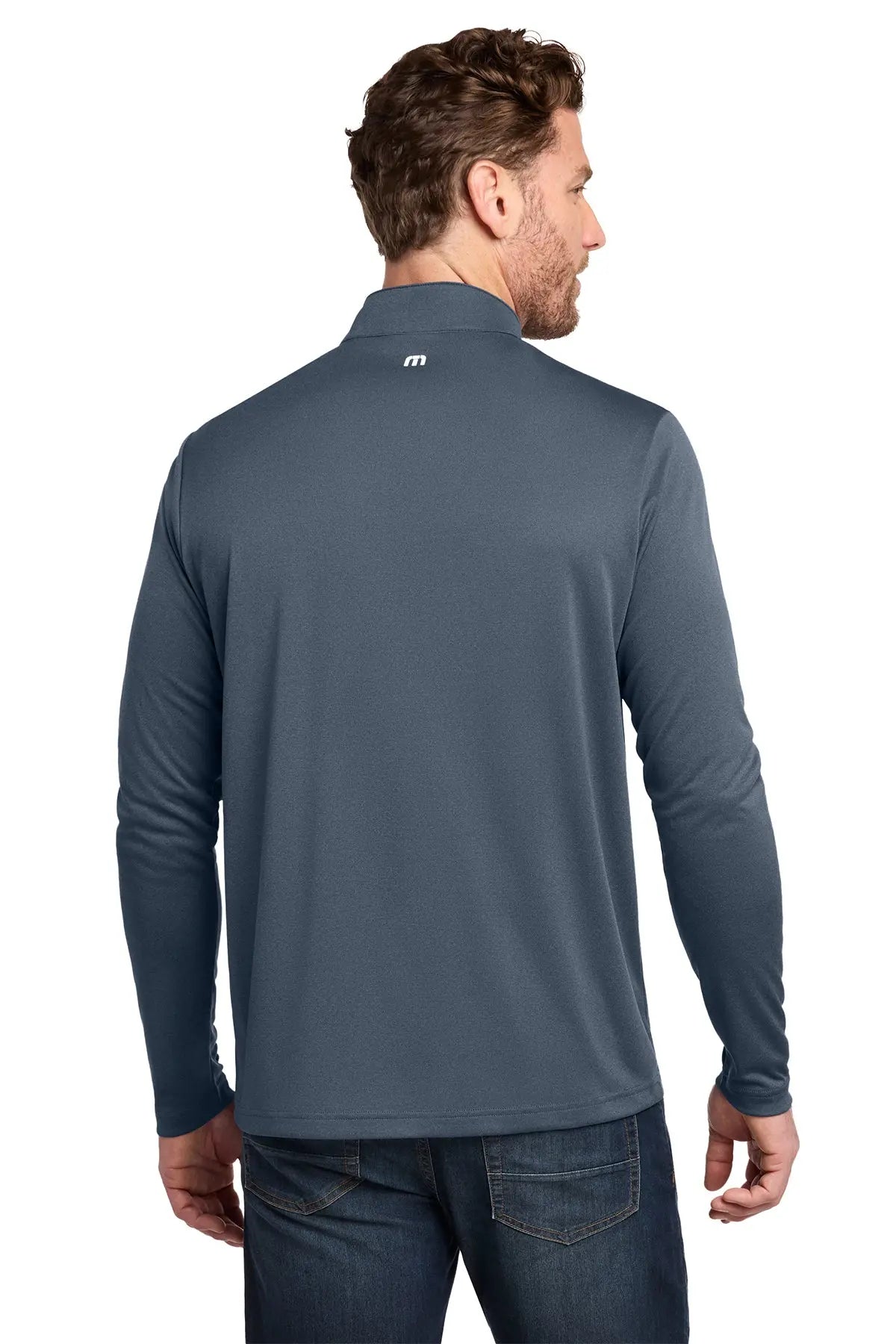 TravisMathew Coto Performance 1/4-Zip #TM1MY397 Game Over Merch