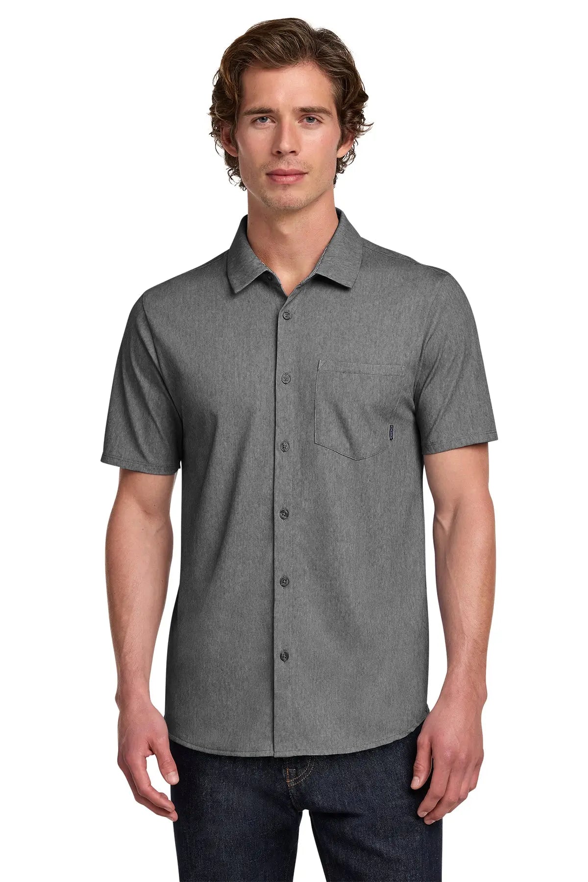 OGIO® Extend Short Sleeve Button-Up #OG160Game Over Merch