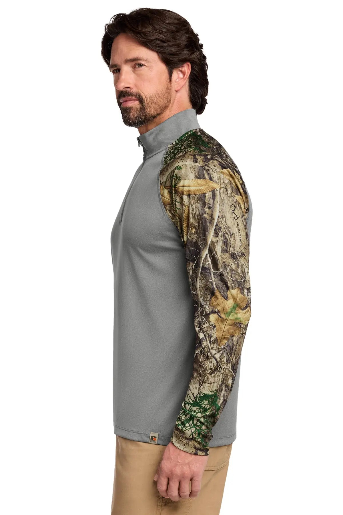Russell Outdoors™ Realtree® Colorblock Performance 1/4-Zip #RU152 Game Over Merch