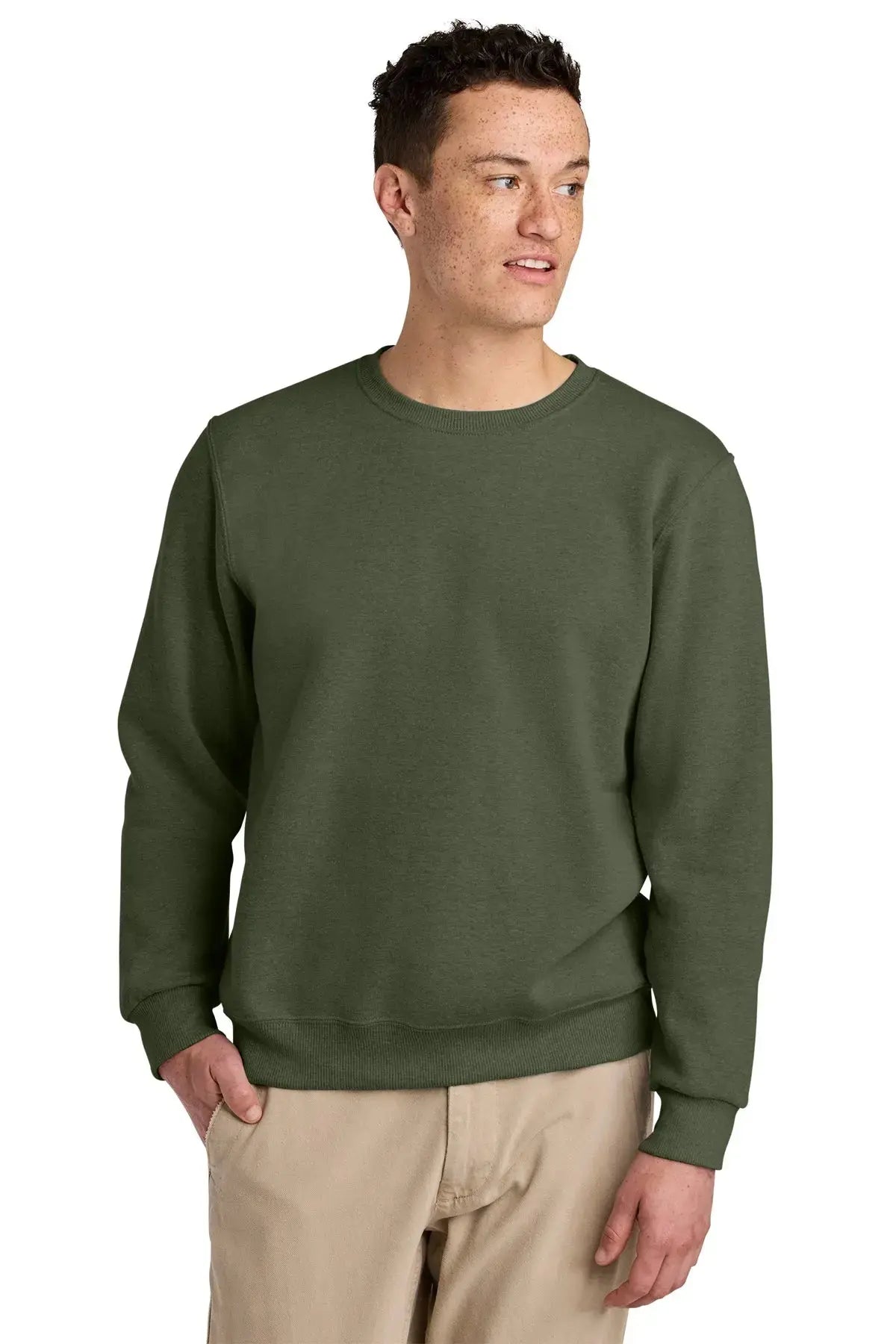 Jerzees Eco™ Premium Blend Crewneck Sweatshirt #701M Game Over Merch