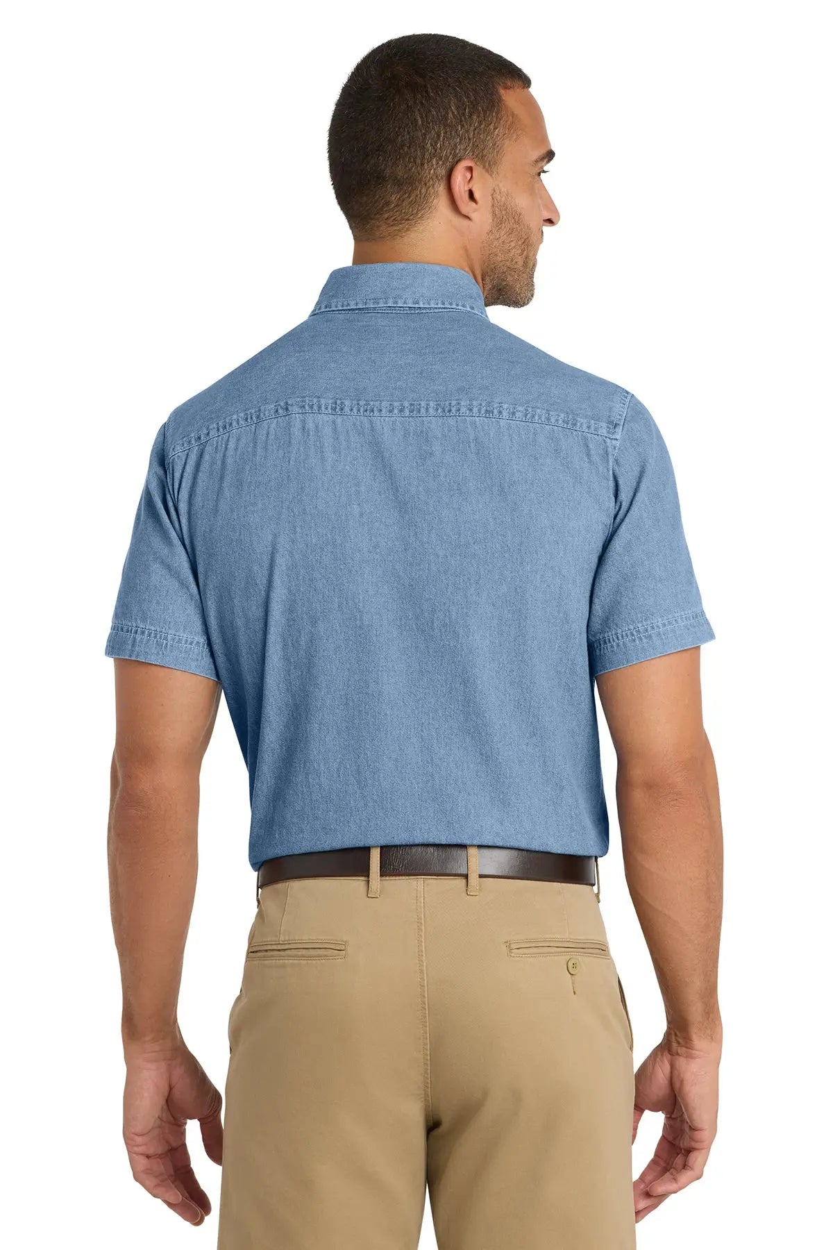 Port & Co™ Short Sleeve Value Denim Shirt #SP11