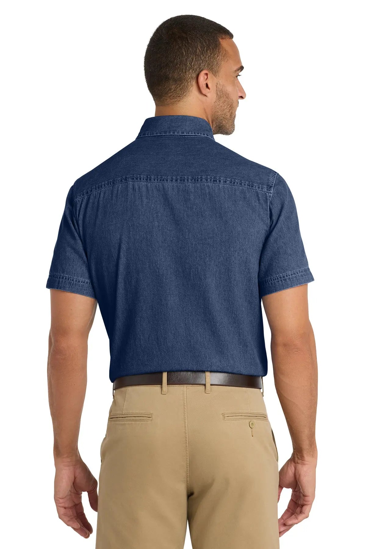 Port & Co™ Short Sleeve Value Denim Shirt #SP11
